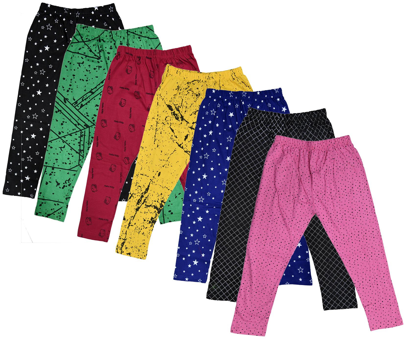 

Indiweaves Girl Cotton Printed Capri - Multi