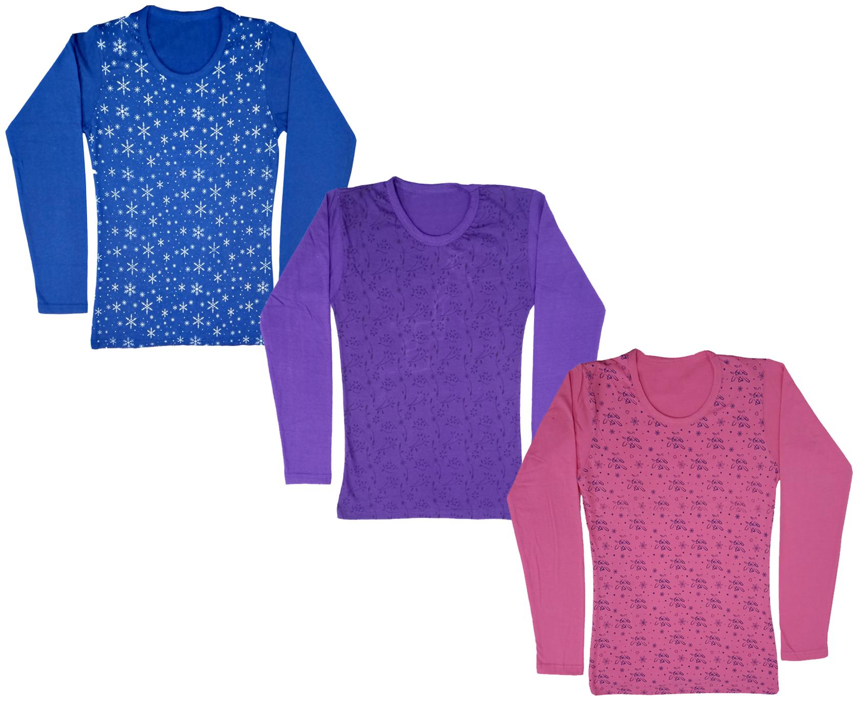

Indiweaves Girl Cotton Printed T shirt - Multi