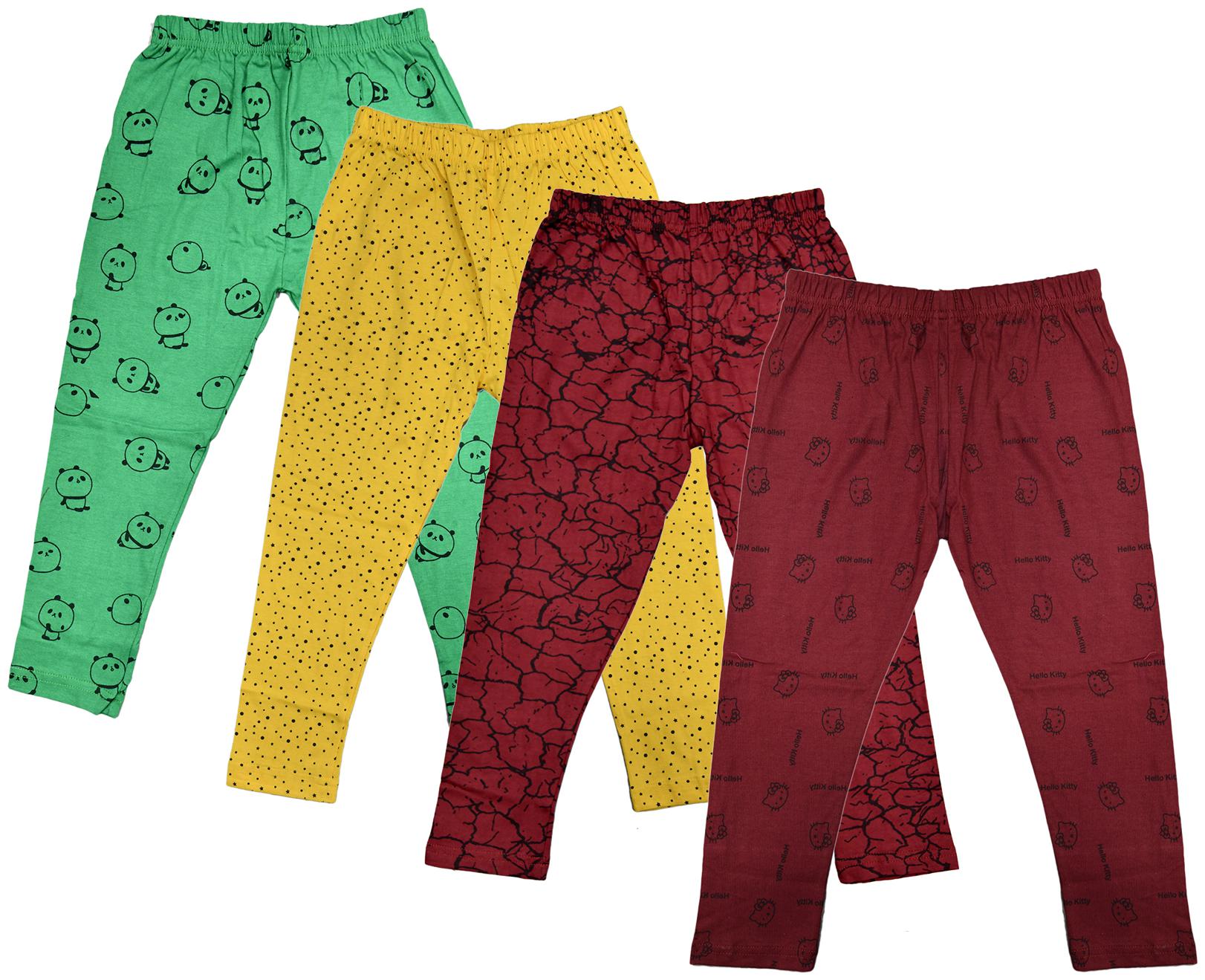 

Indiweaves Girl Cotton Printed Capri - Multi