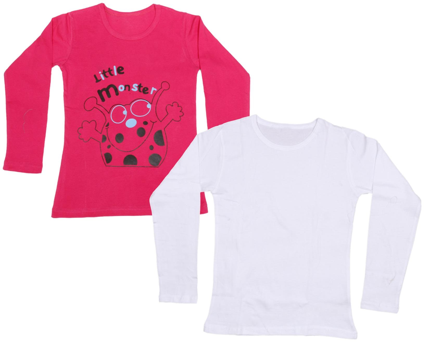 

Indiweaves Girl Cotton Printed T shirt - Multi