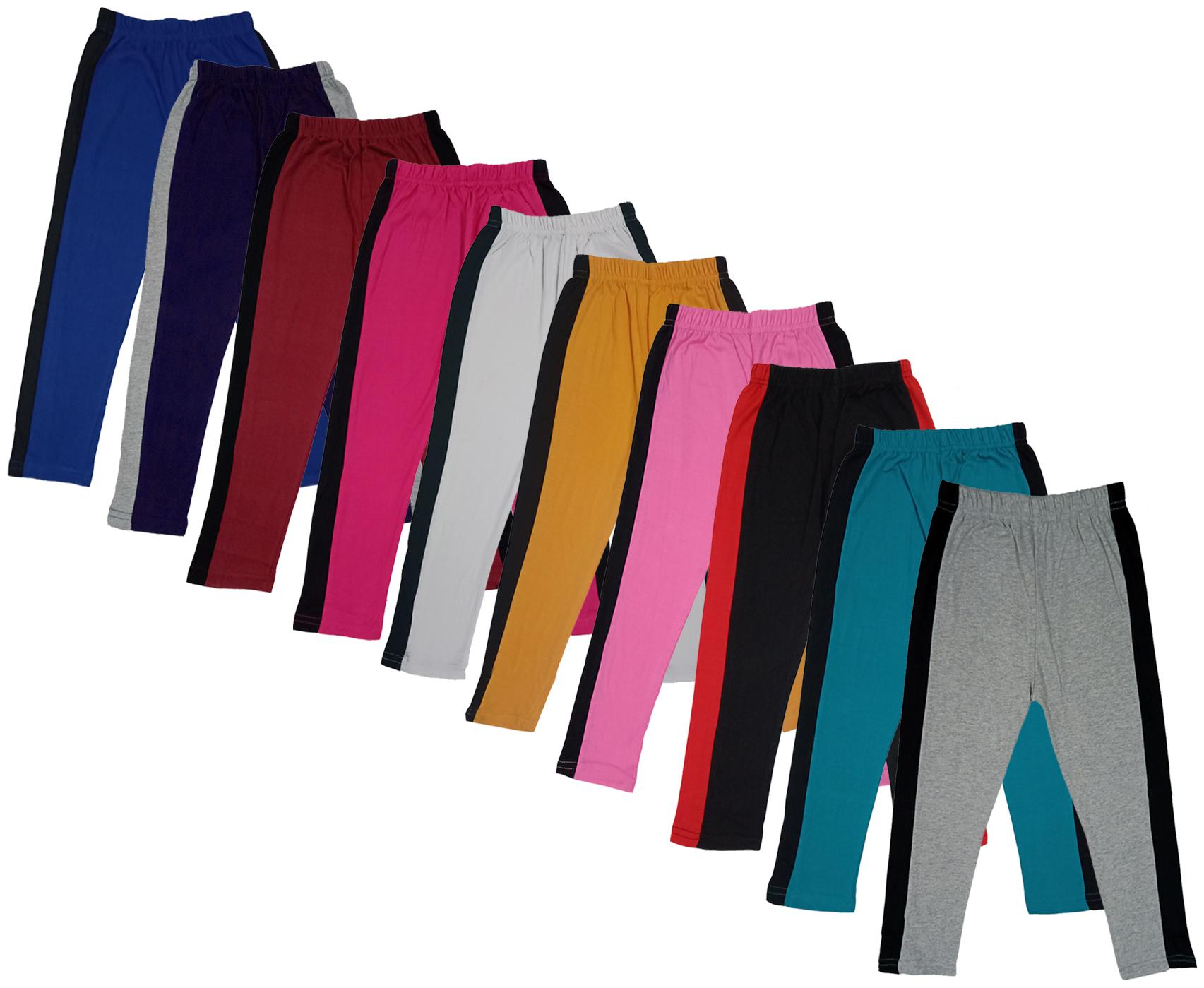 

Indiweaves Girl Cotton Solid Capri - Multi