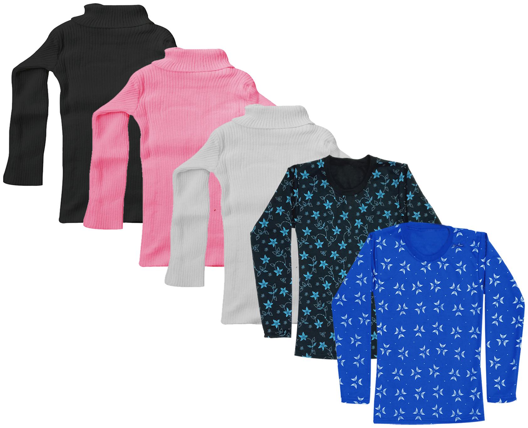 

Indiweaves Girl Wool Printed T shirt - Multi