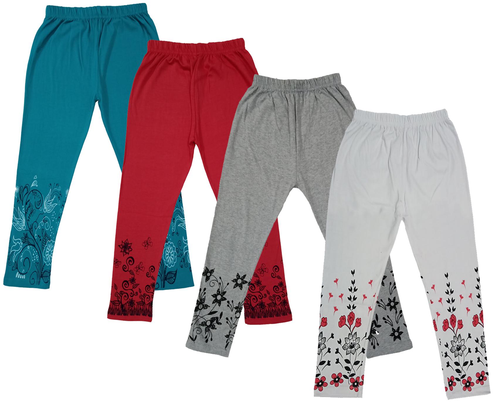 

Indiweaves Girl Cotton Printed Capri - Multi