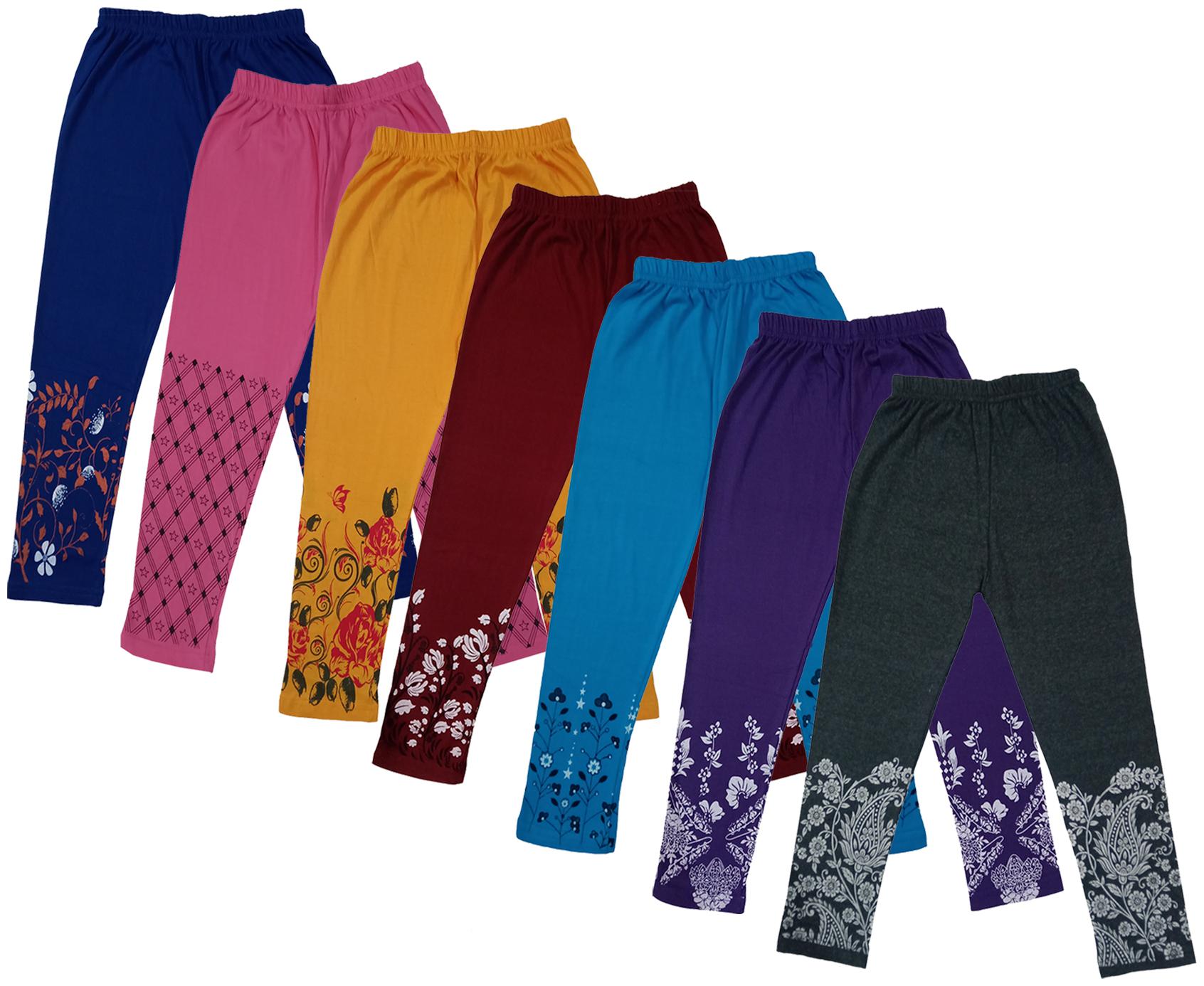 

Indiweaves Girl Cotton Printed Capri - Multi