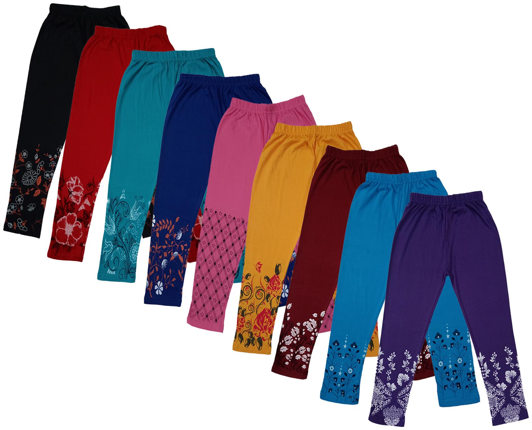 

Indiweaves Girl Cotton Printed Capri - Multi