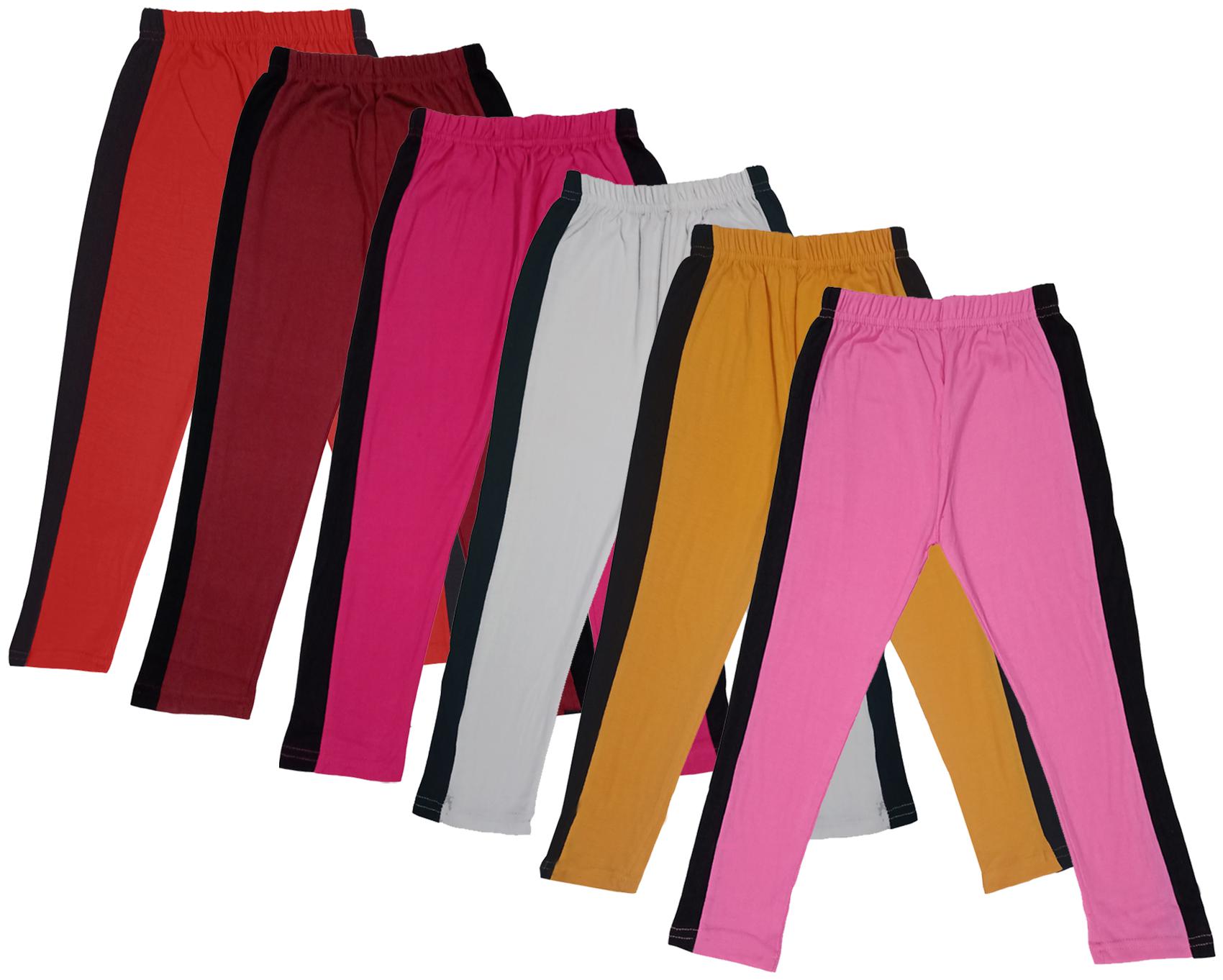

Indiweaves Girl Cotton Solid Capri - Multi