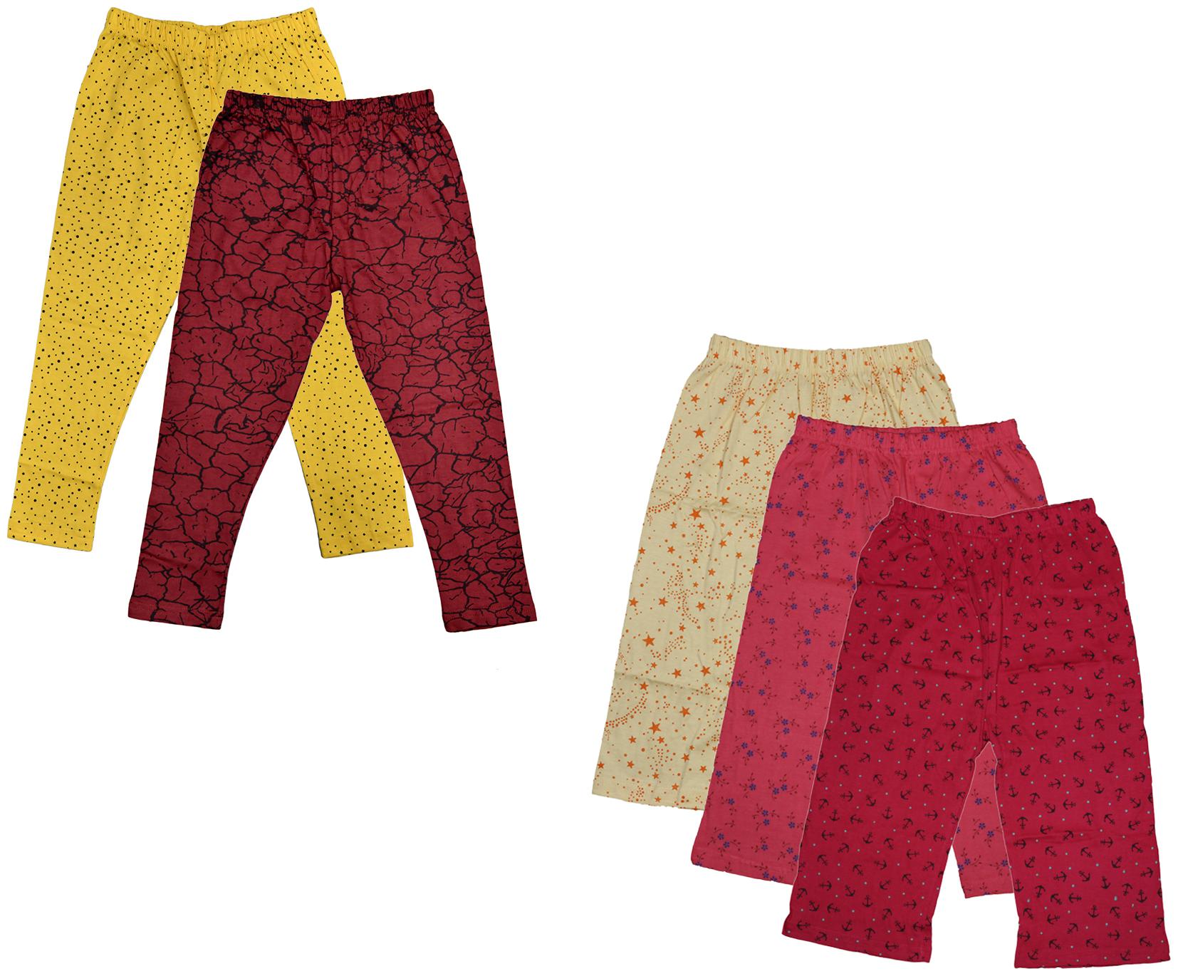 

Indiweaves Girl Cotton Printed Capri - Multi