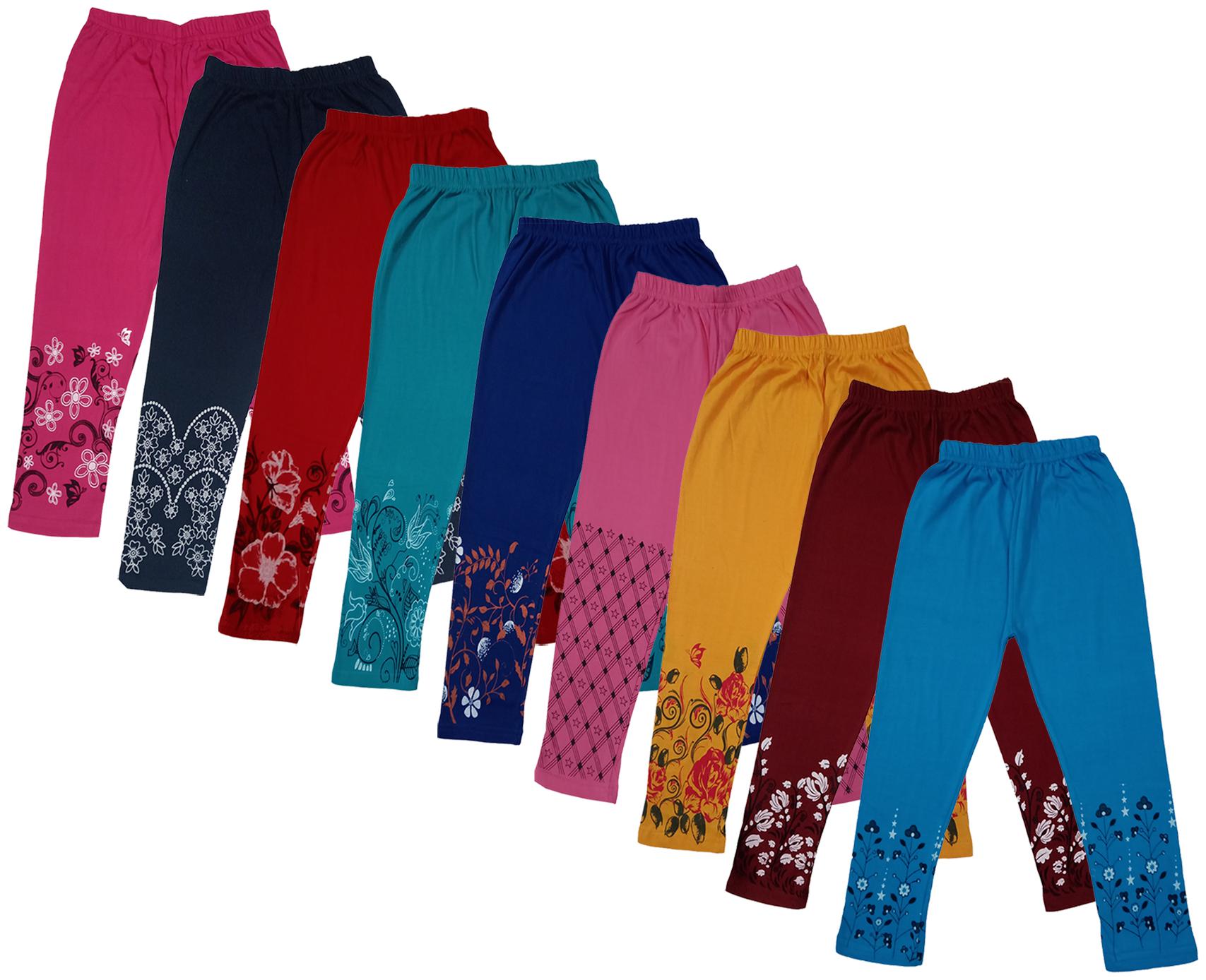 

Indiweaves Girl Cotton Printed Capri - Multi