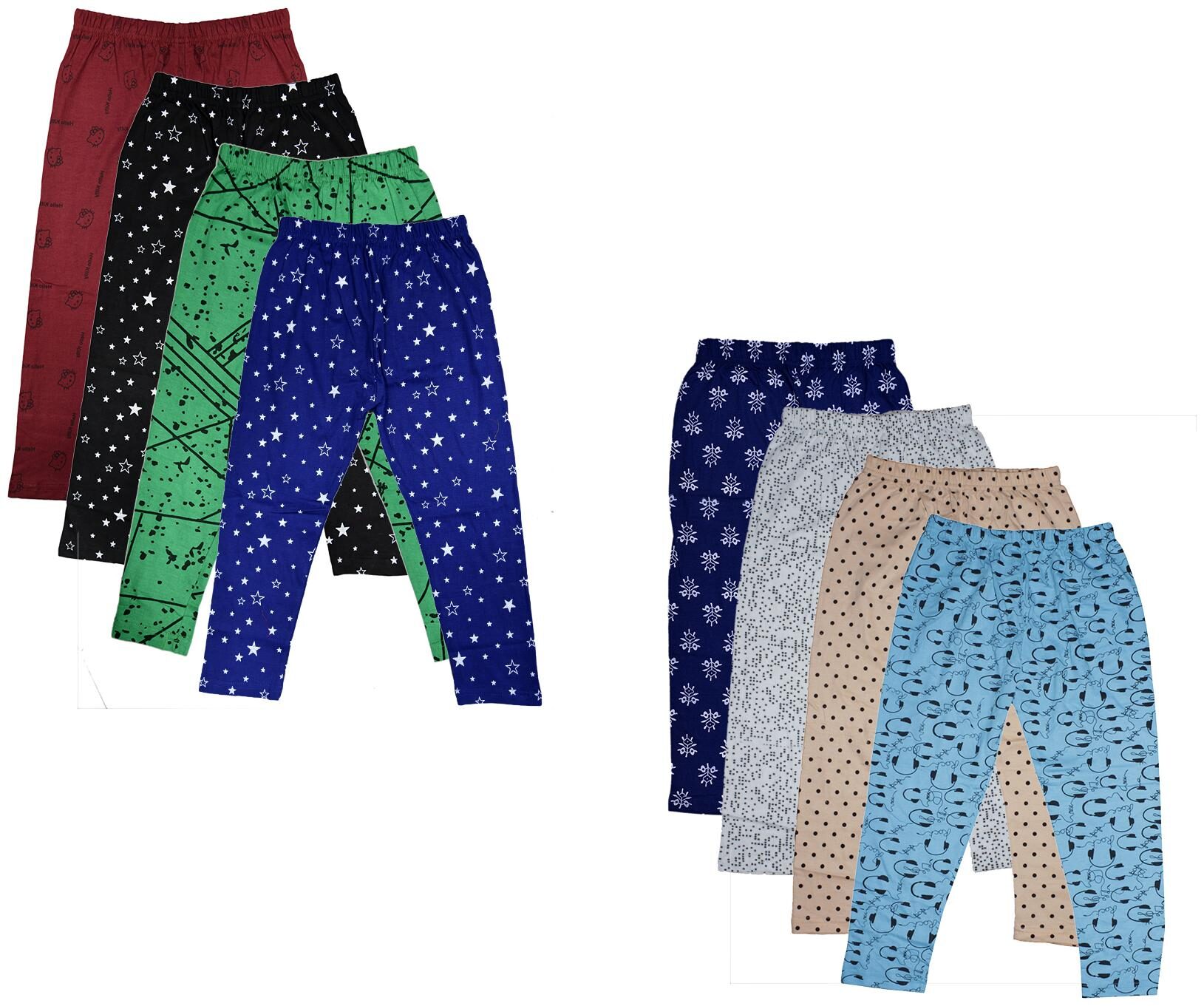 

Indiweaves Girl Cotton Printed Capri - Multi