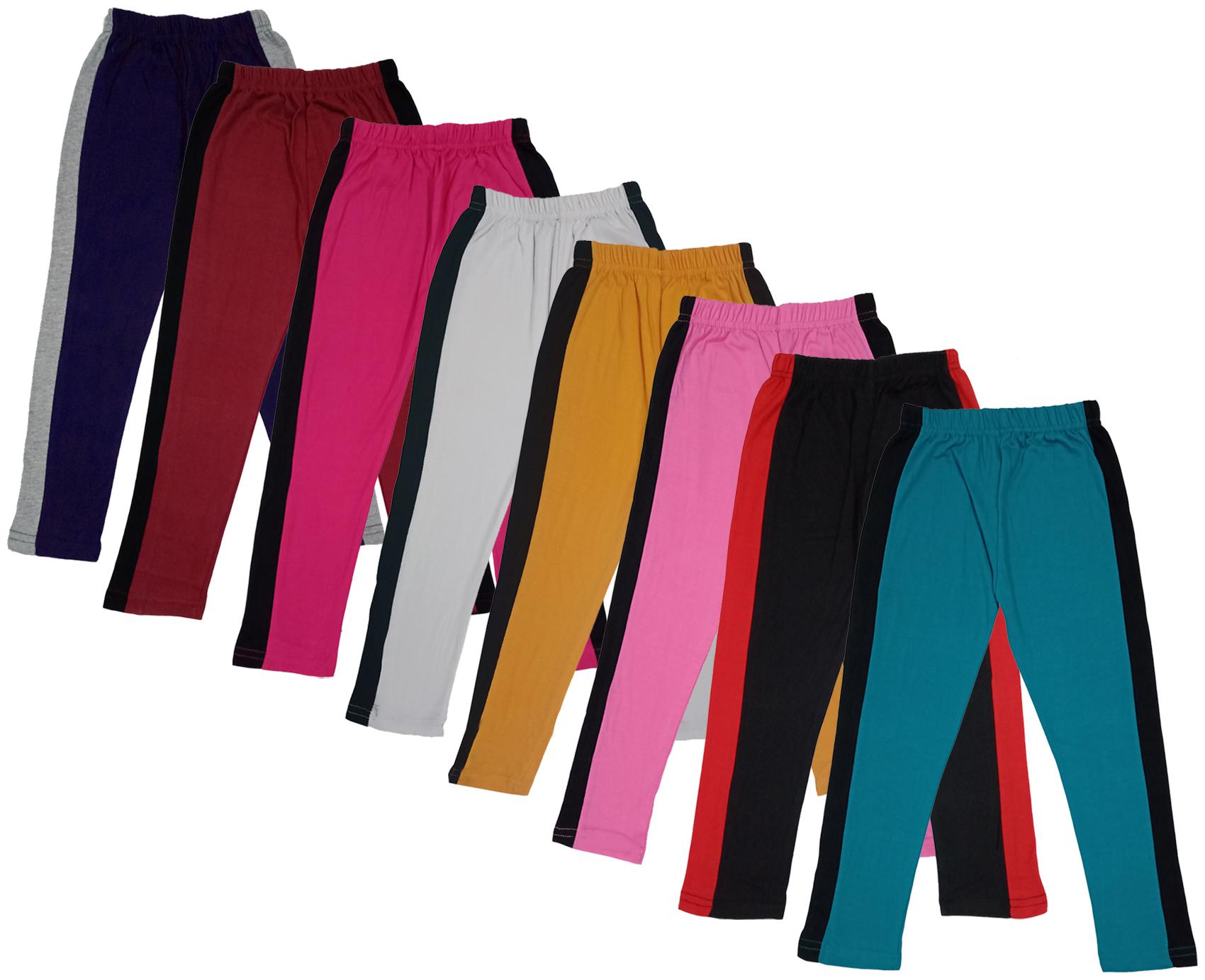 

Indiweaves Girl Cotton Solid Capri - Multi