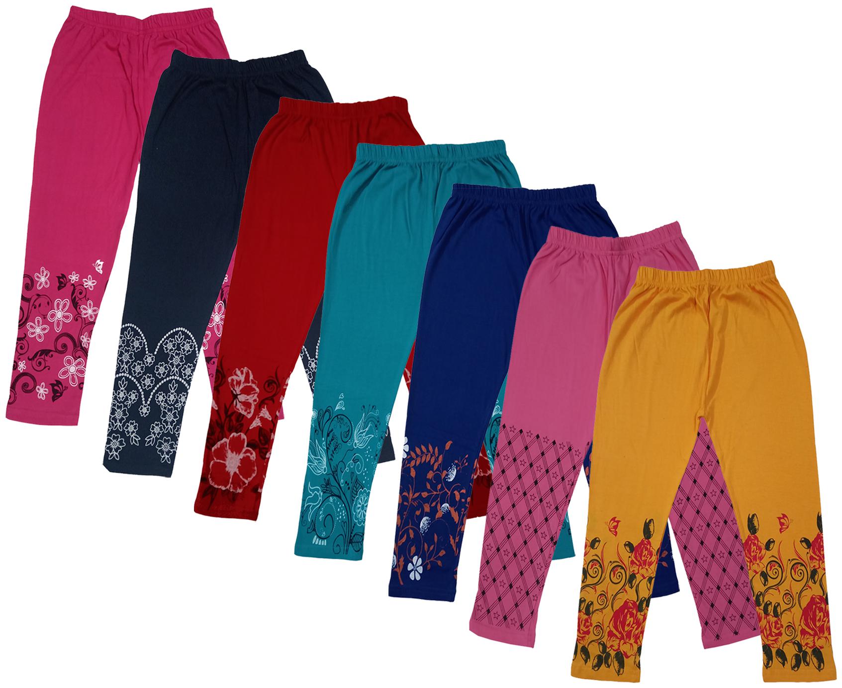 

Indiweaves Girl Cotton Printed Capri - Multi