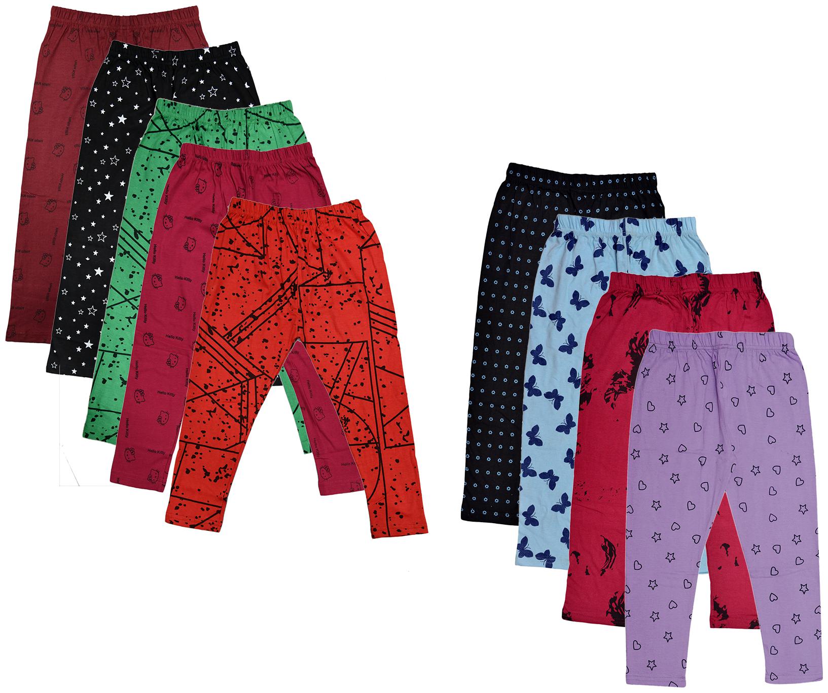 

Indiweaves Girl Cotton Printed Capri - Multi