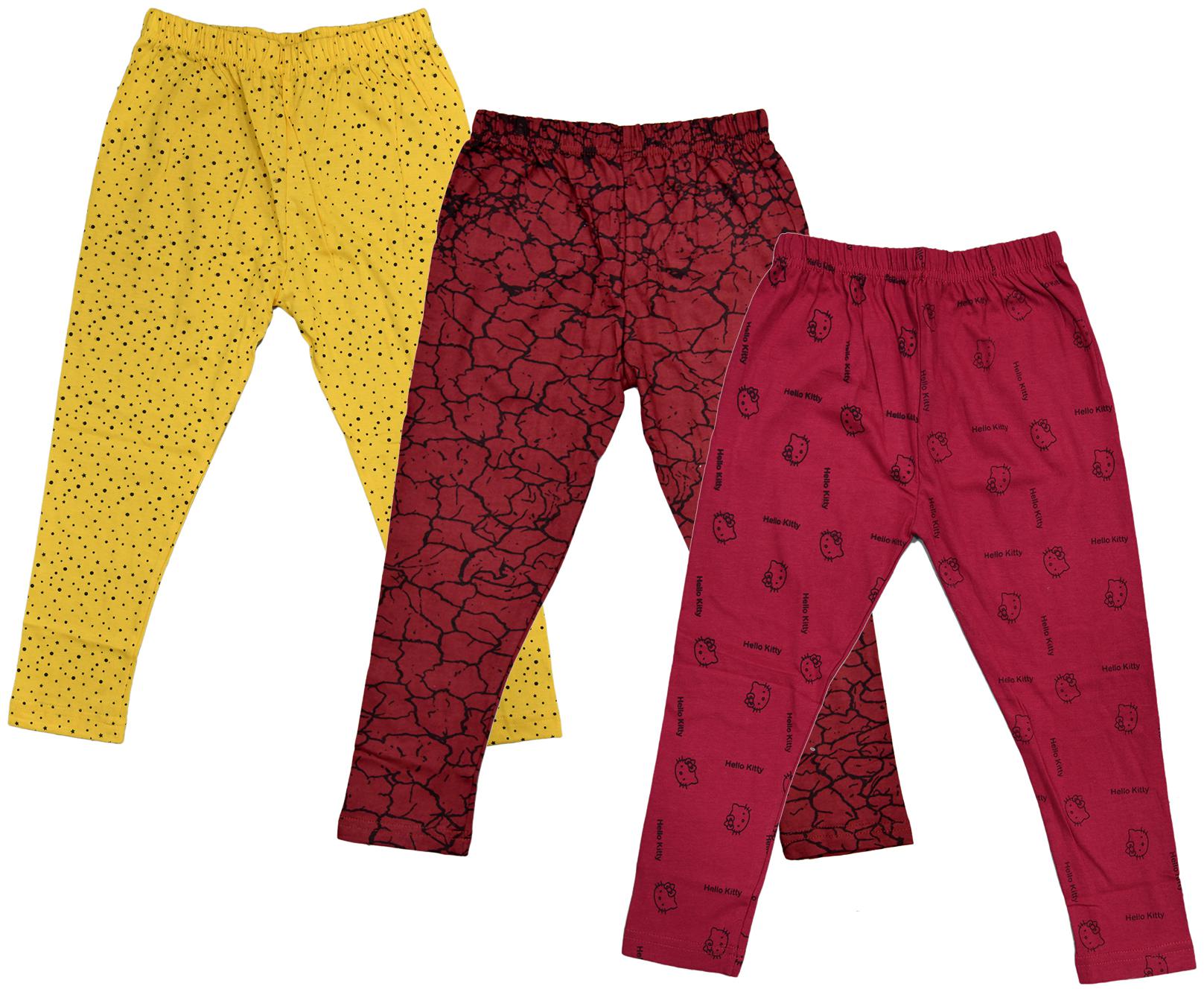 

Indiweaves Girl Cotton Printed Capri - Multi