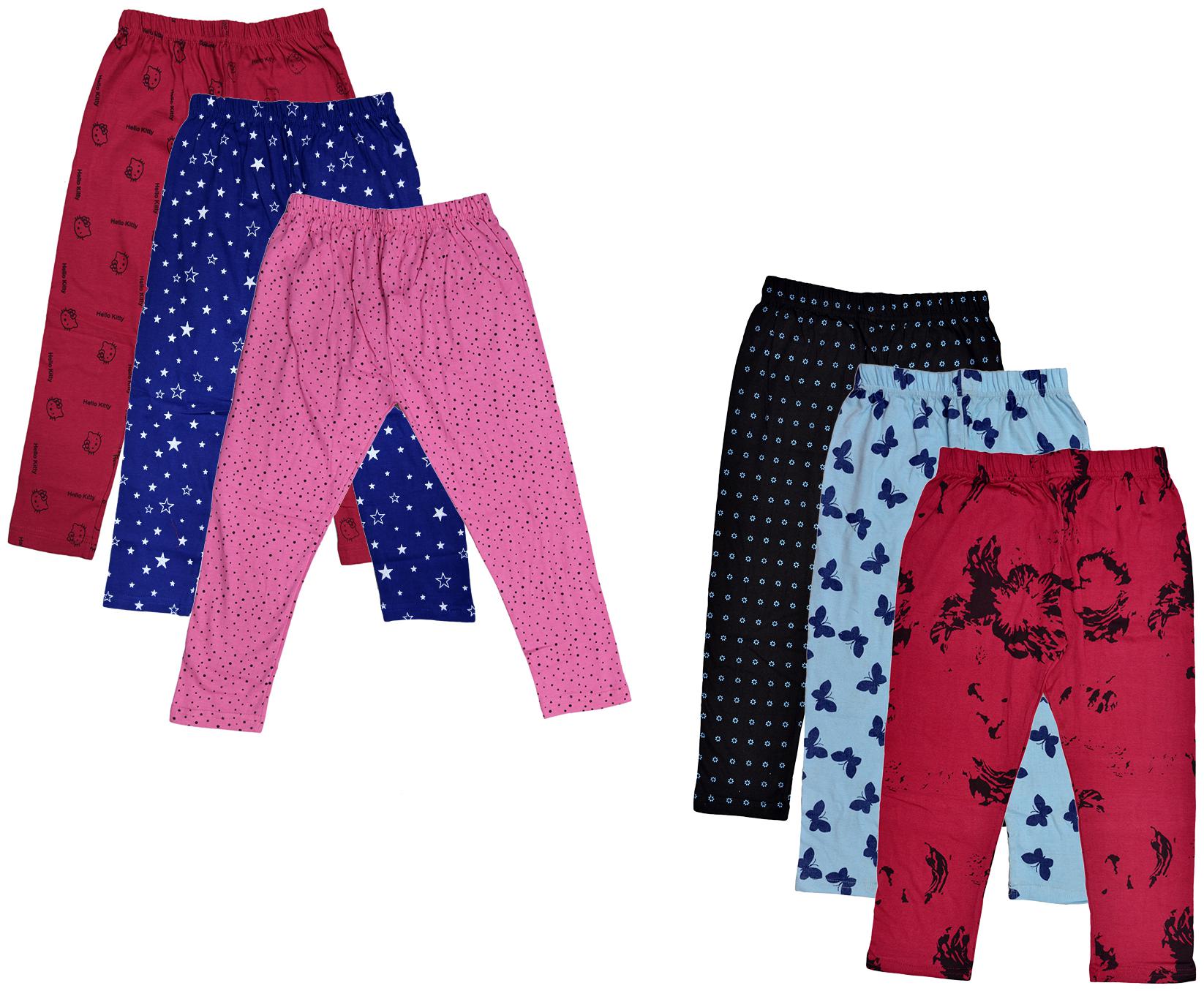 

Indiweaves Girl Cotton Printed Capri - Multi