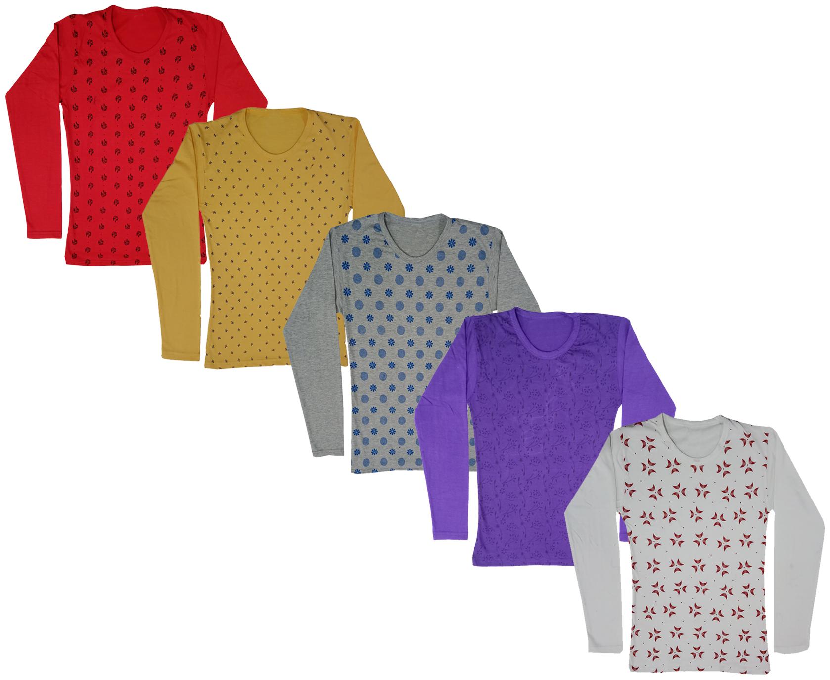 

Indiweaves Girl Cotton Printed T shirt - Multi