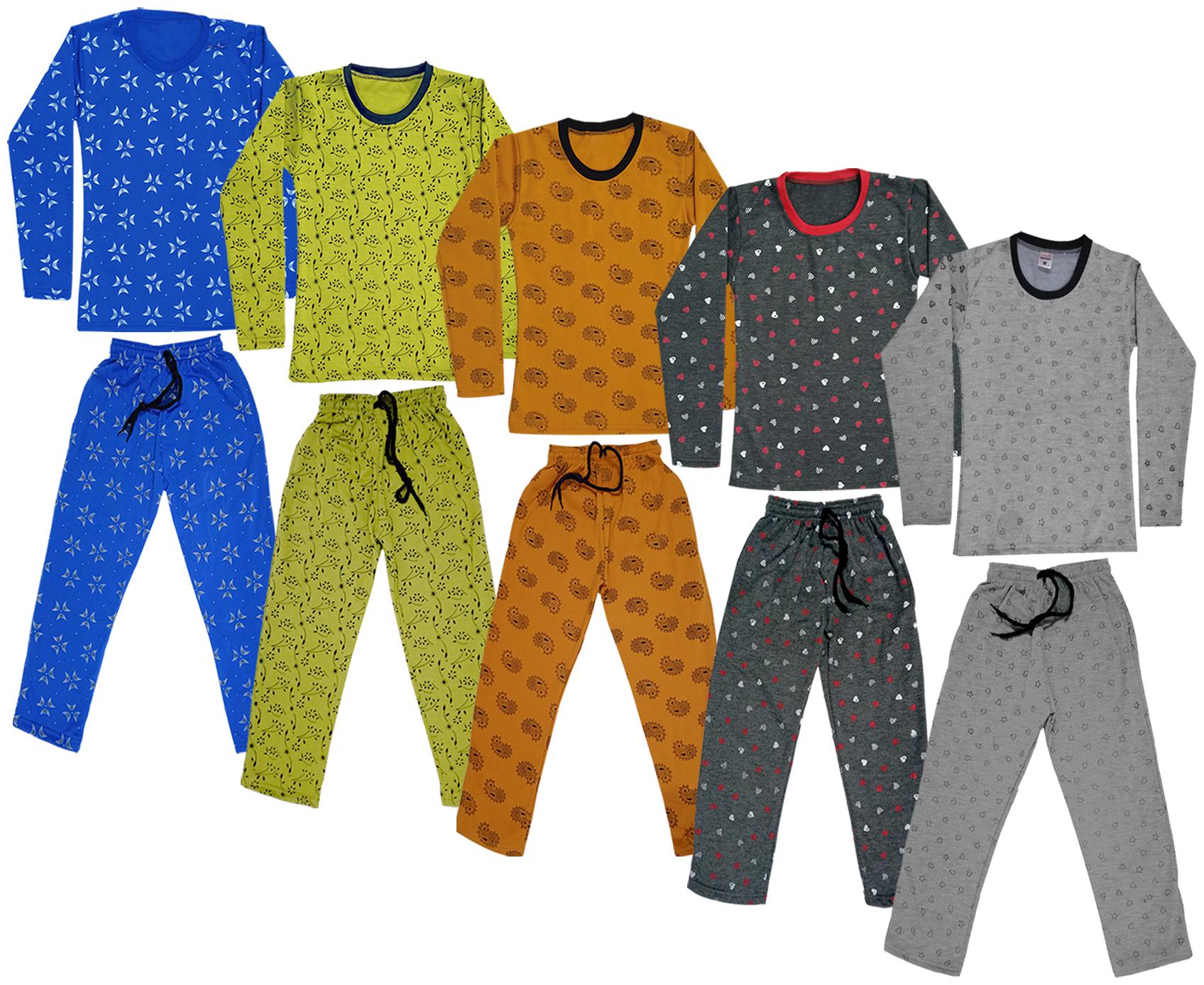 

Indiweaves Girl Wool Top Bottom Set - Multi