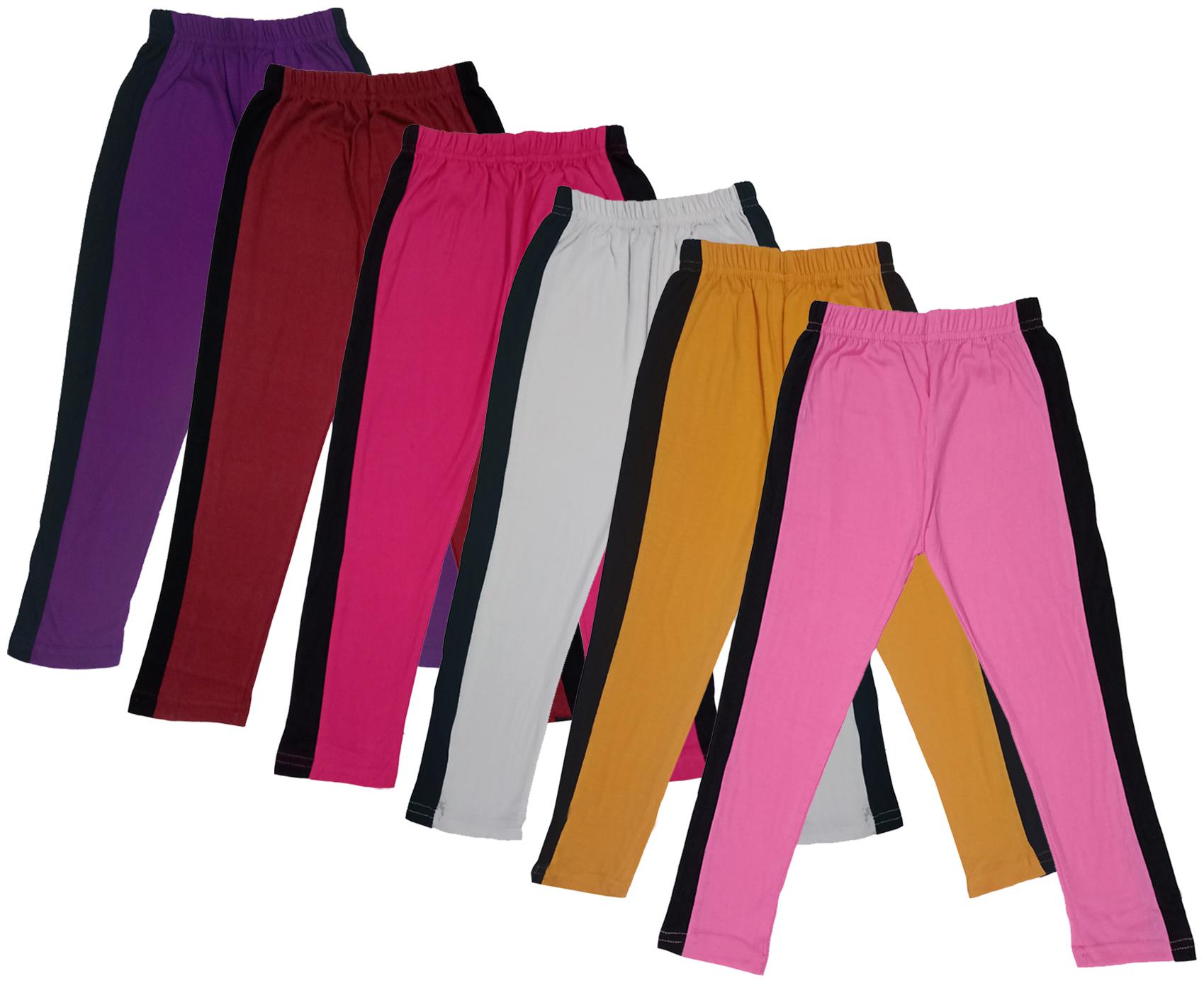 

Indiweaves Girl Cotton Solid Capri - Multi