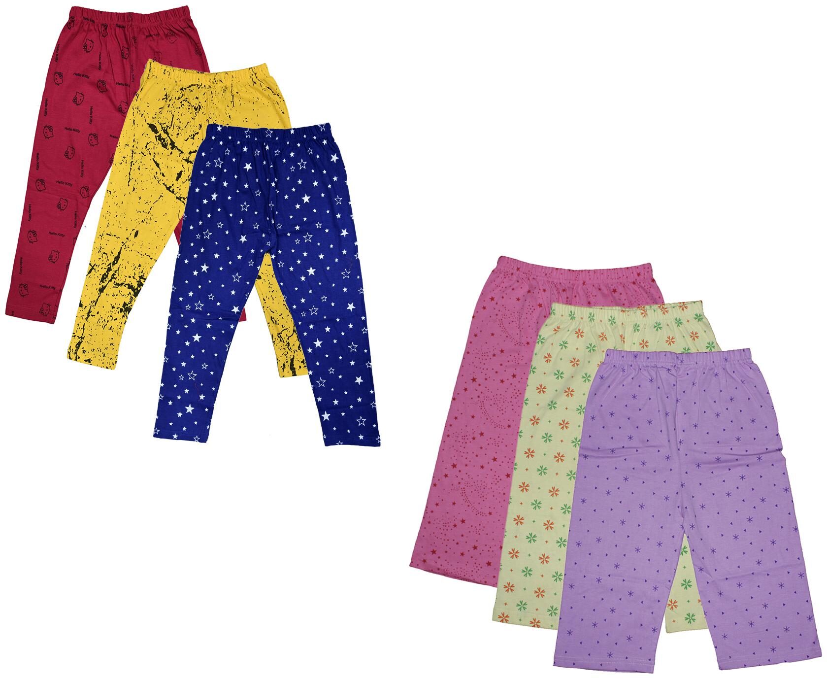 

Indiweaves Girl Cotton Printed Capri - Multi