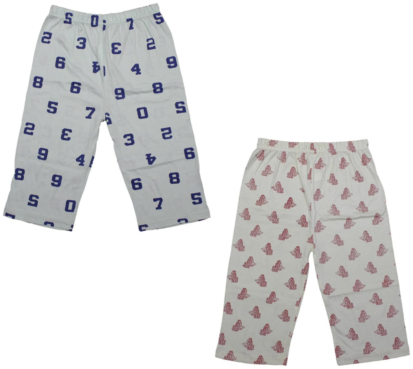 

Indiweaves Girl Cotton Printed Capri - Multi