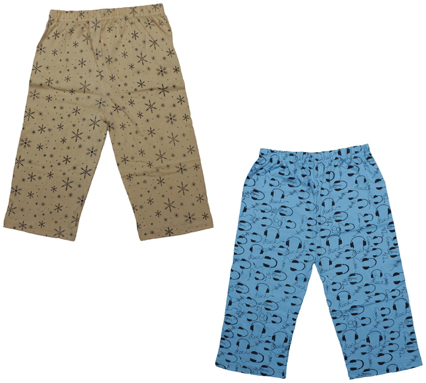 

Indiweaves Girl Cotton Printed Capri - Multi