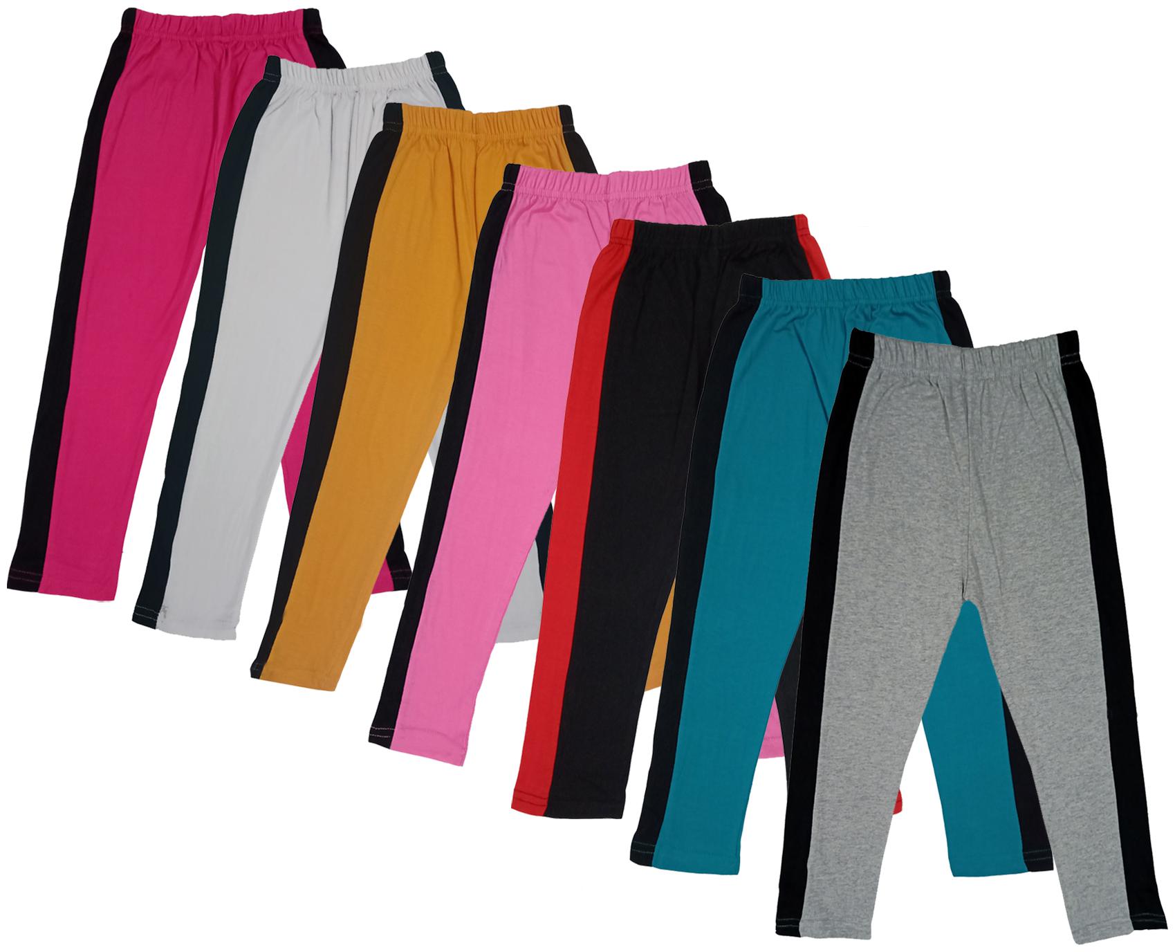 

Indiweaves Girl Cotton Solid Capri - Multi