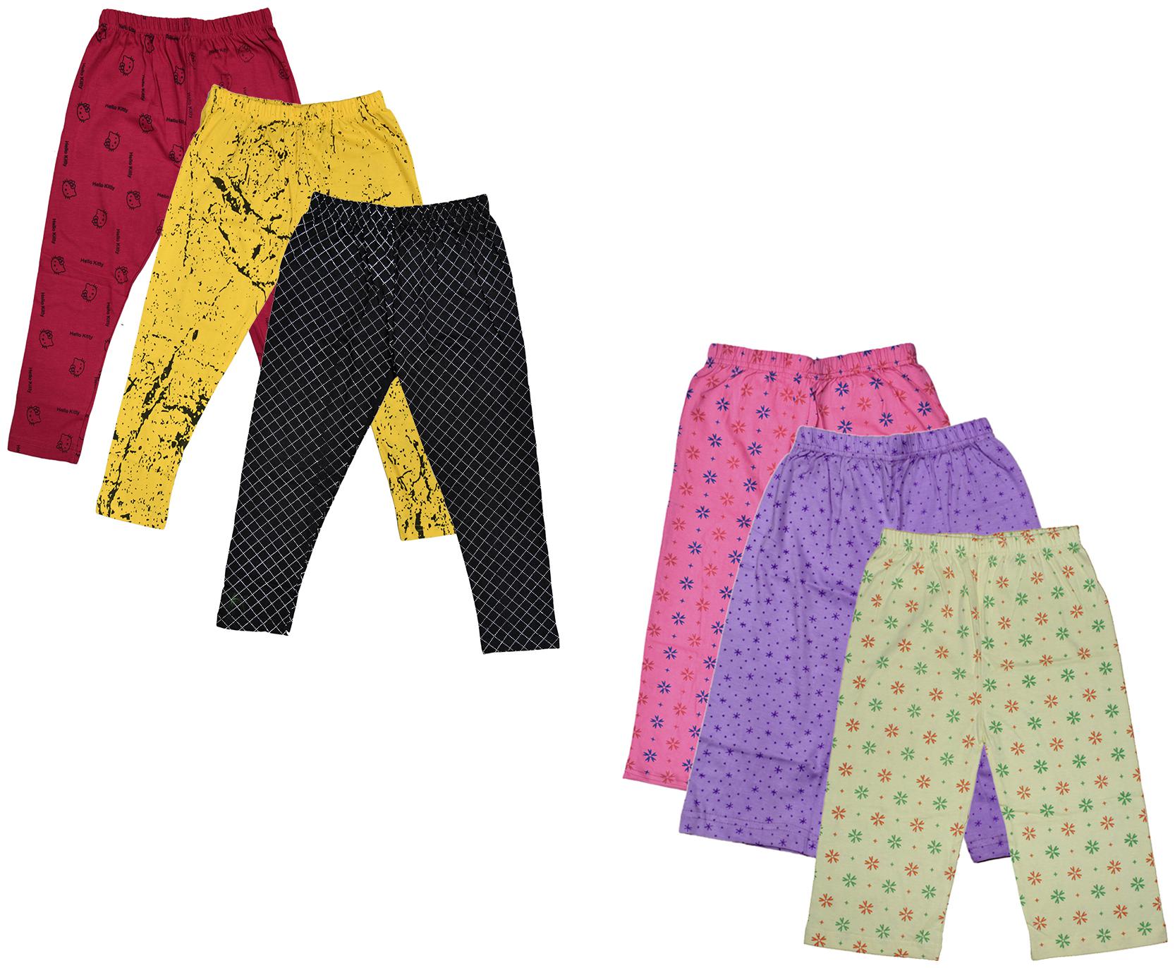 

Indiweaves Girl Cotton Printed Capri - Multi
