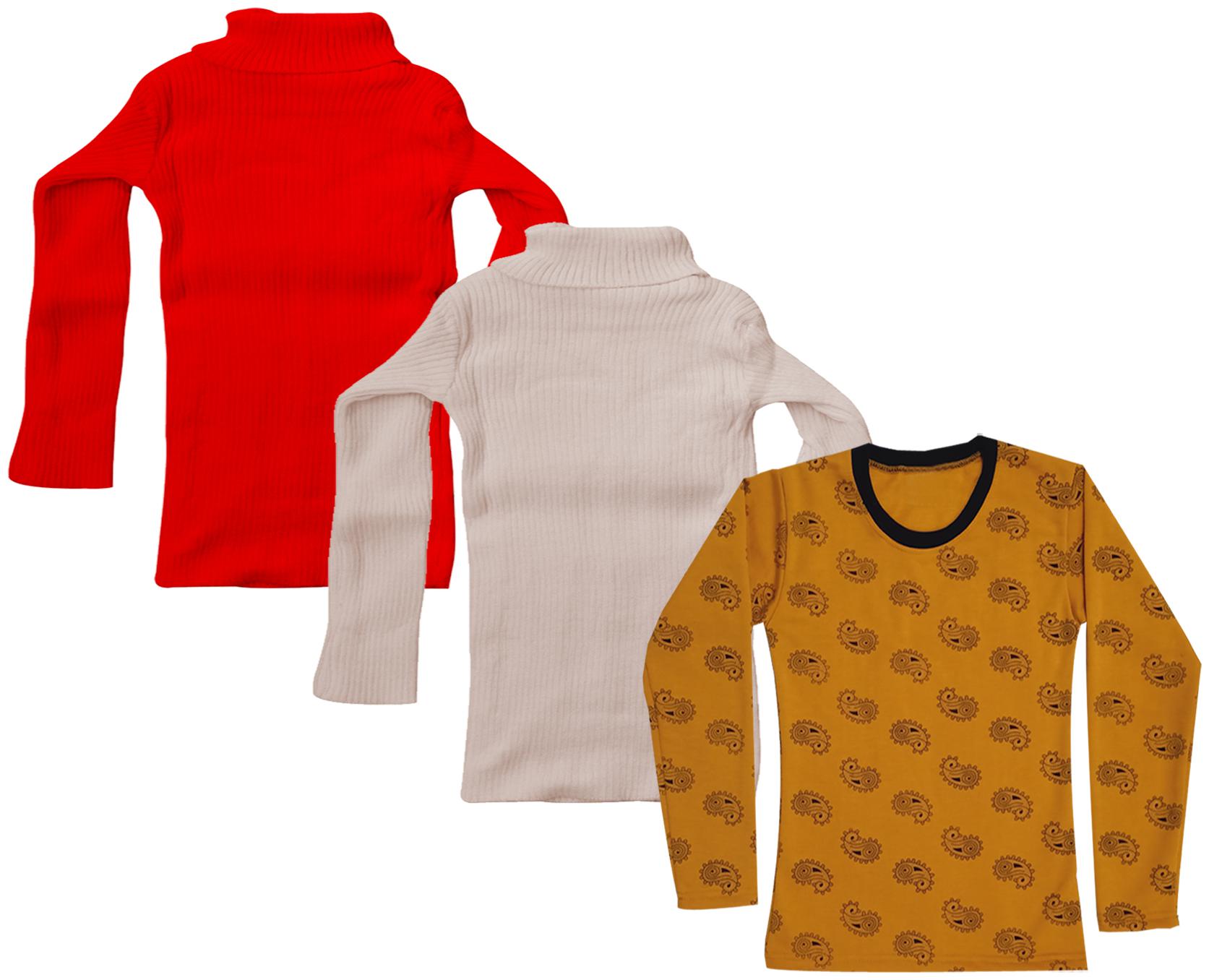 

Indiweaves Girl Wool Printed T shirt - Multi