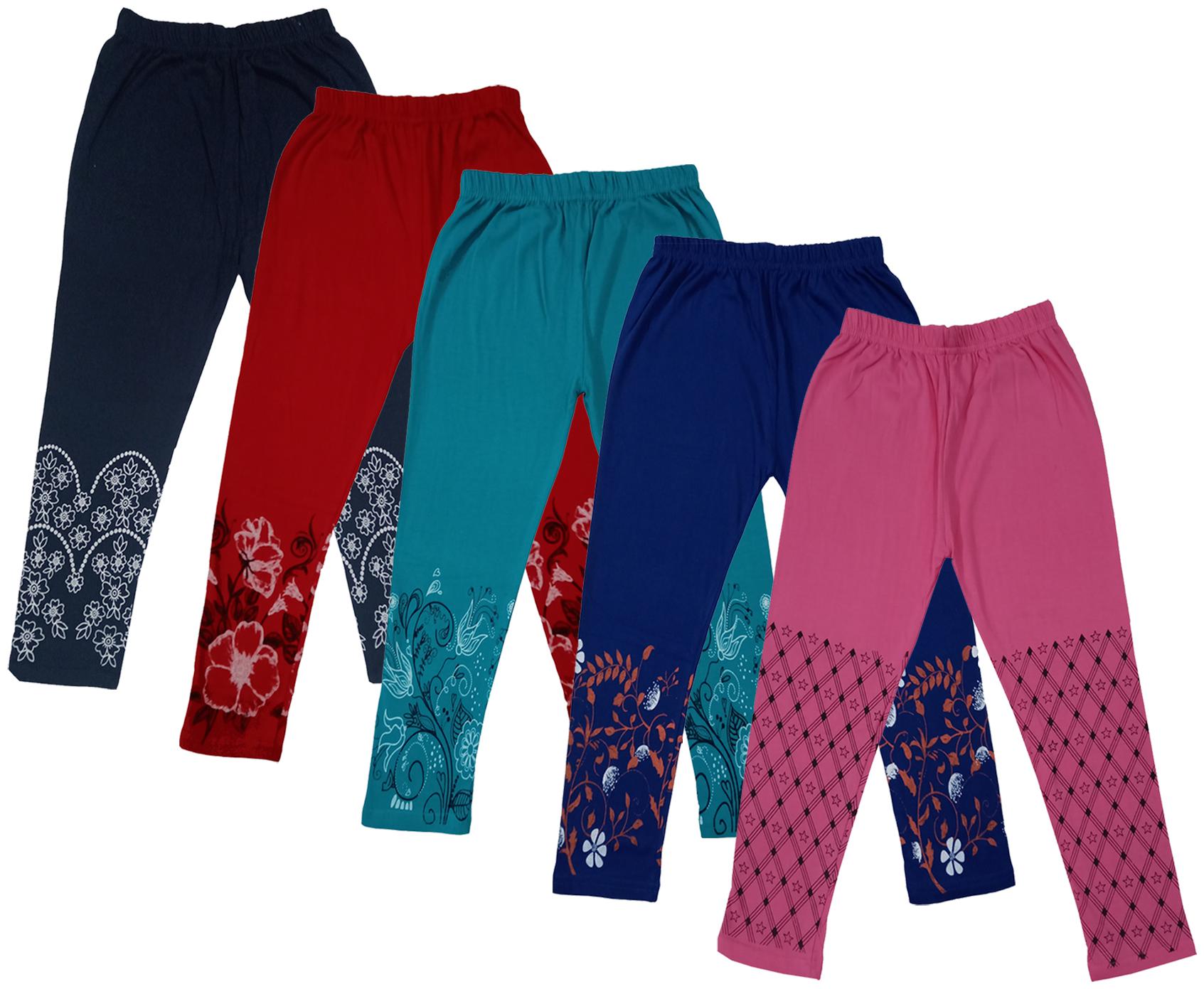 

Indiweaves Girl Cotton Printed Capri - Multi