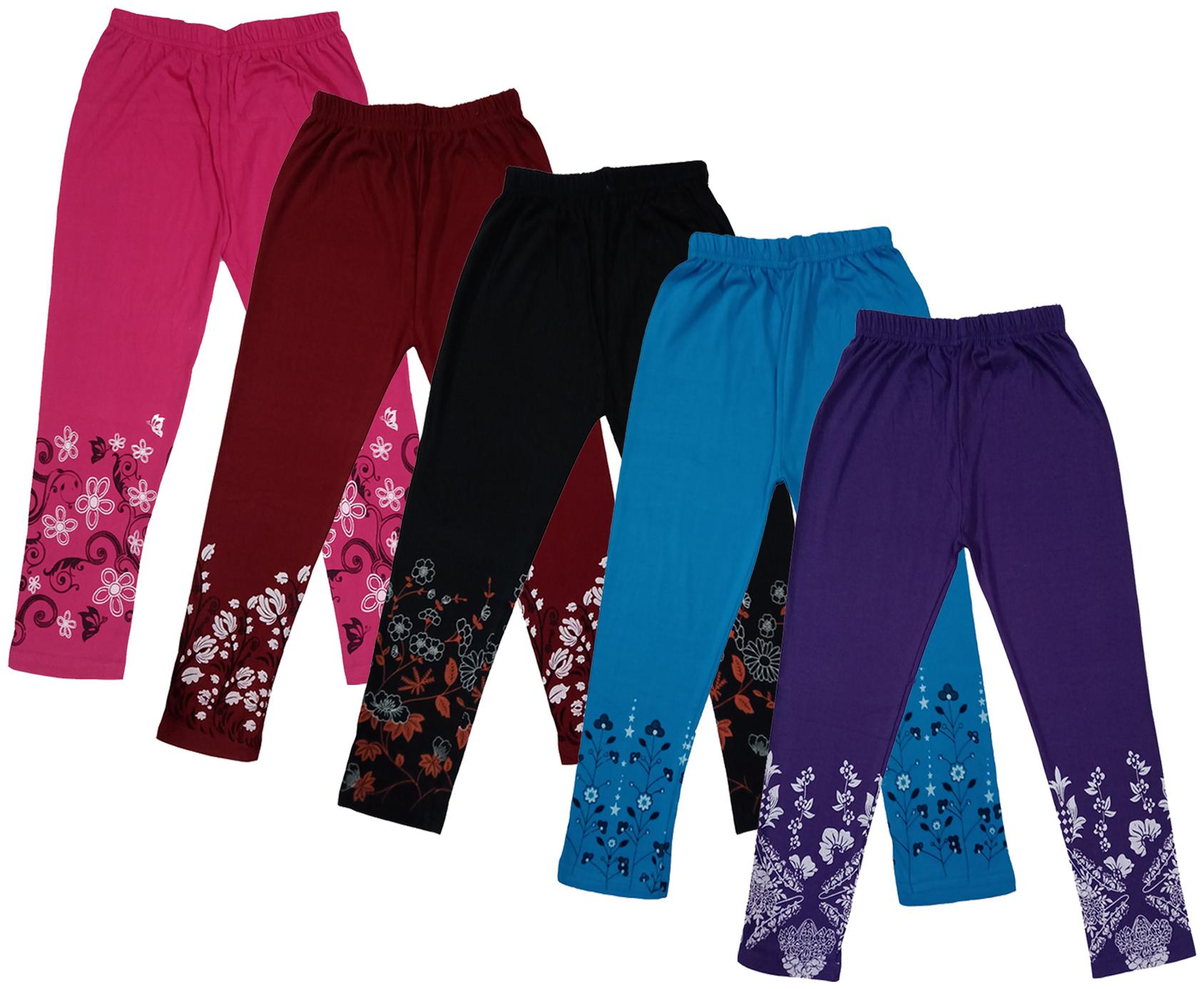 

Indiweaves Girl Cotton Printed Capri - Multi