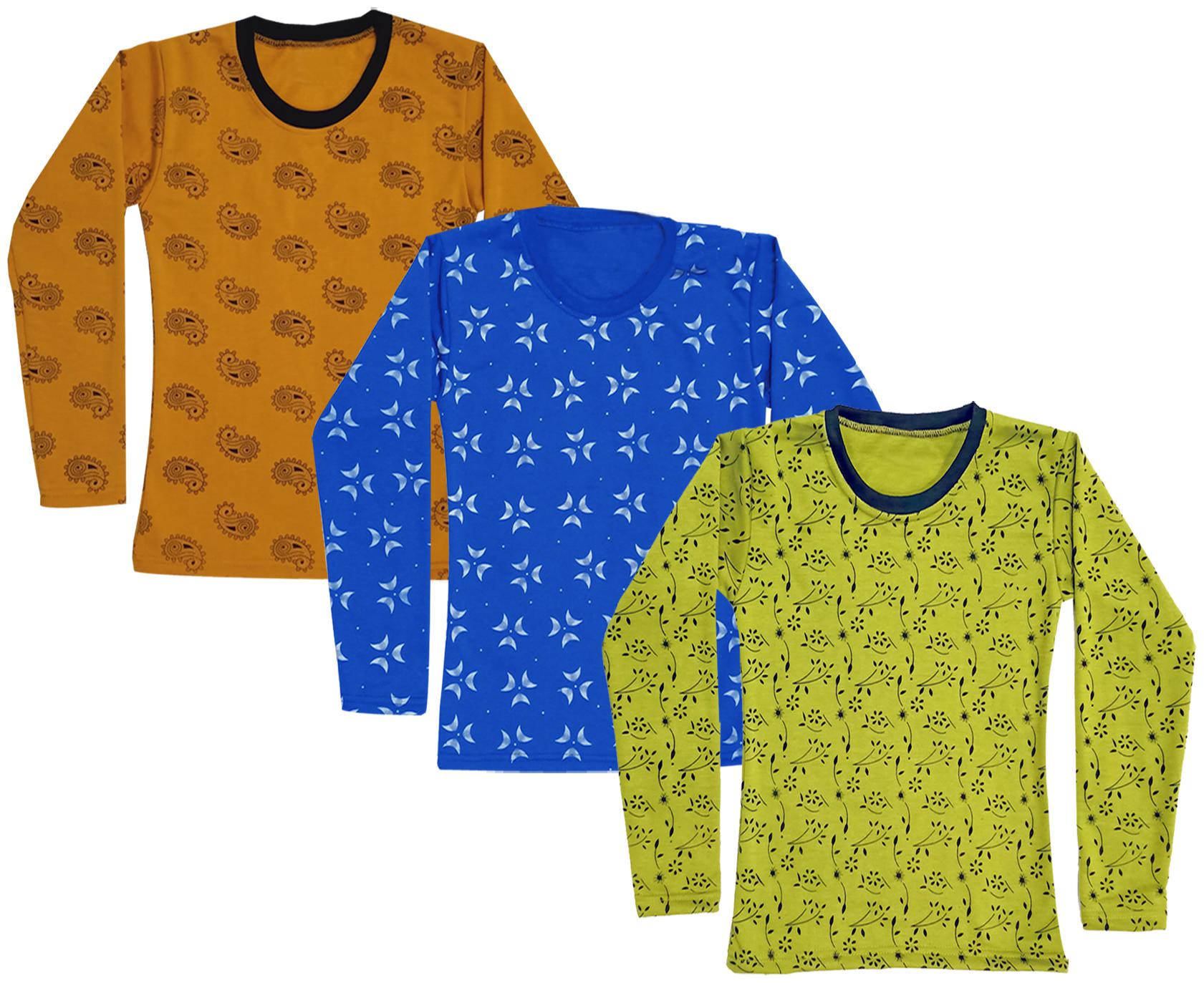 

Indiweaves Girl Wool Printed T shirt - Multi