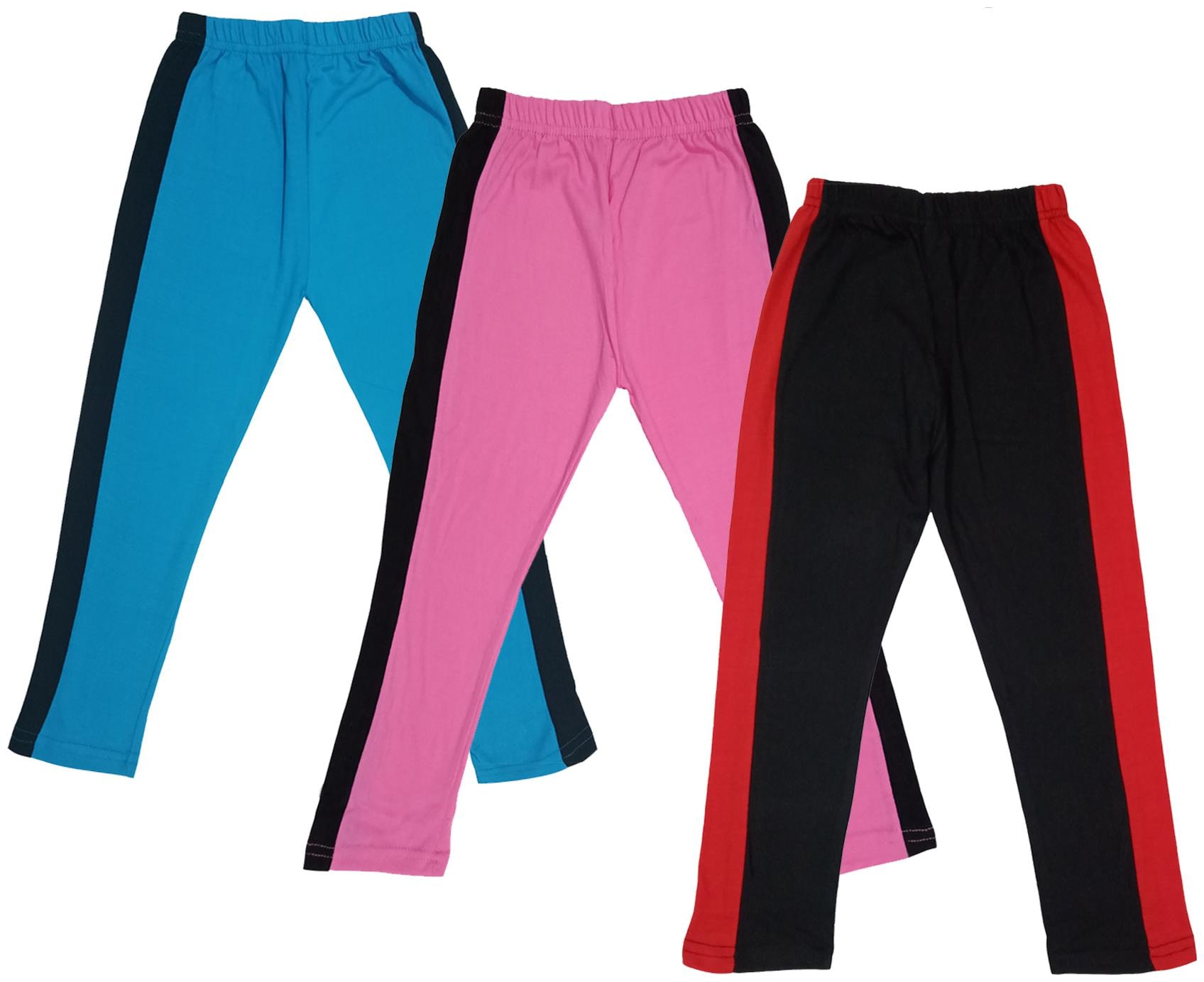 

Indiweaves Girl Cotton Solid Capri - Multi