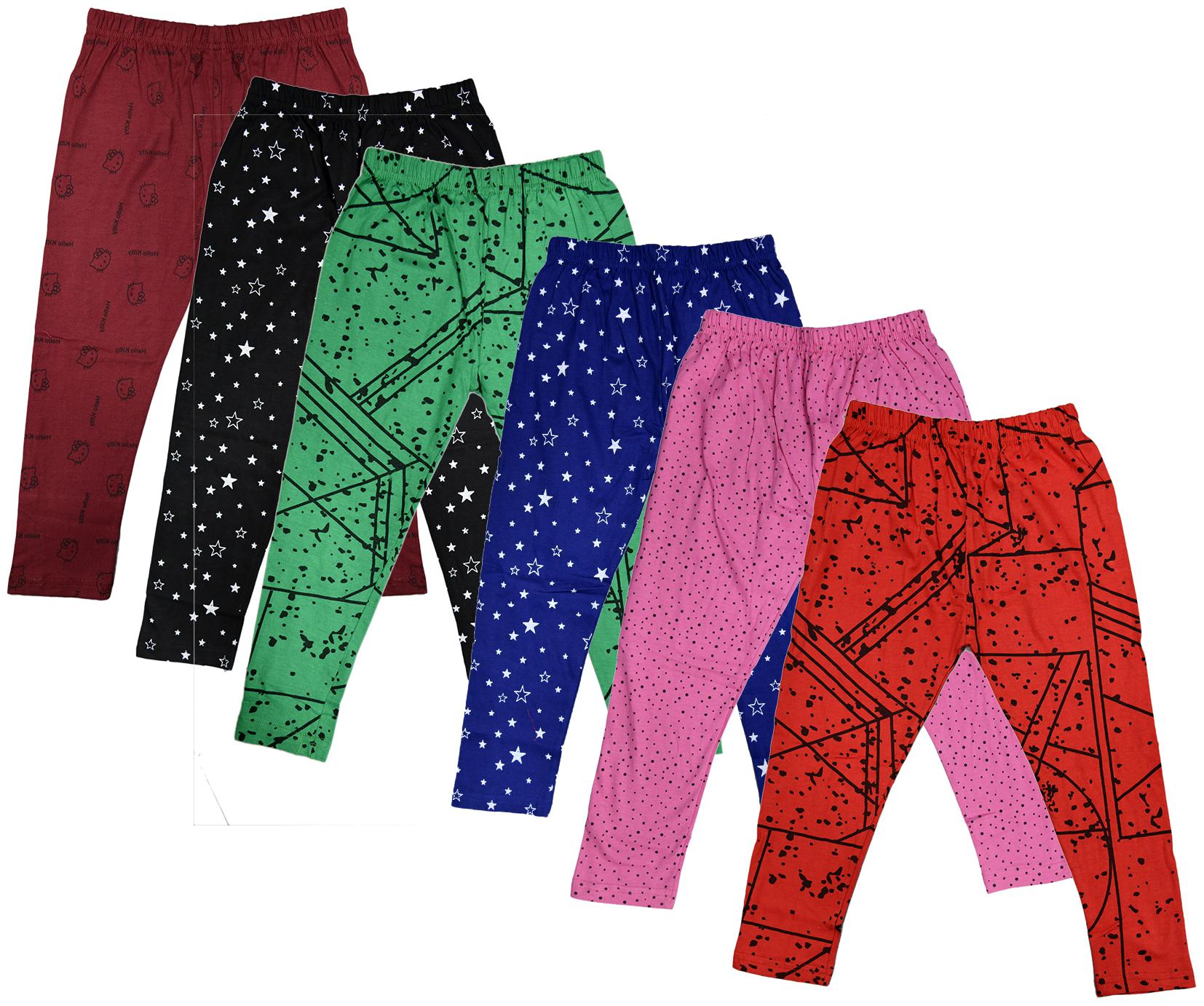 

Indiweaves Girl Cotton Printed Capri - Multi