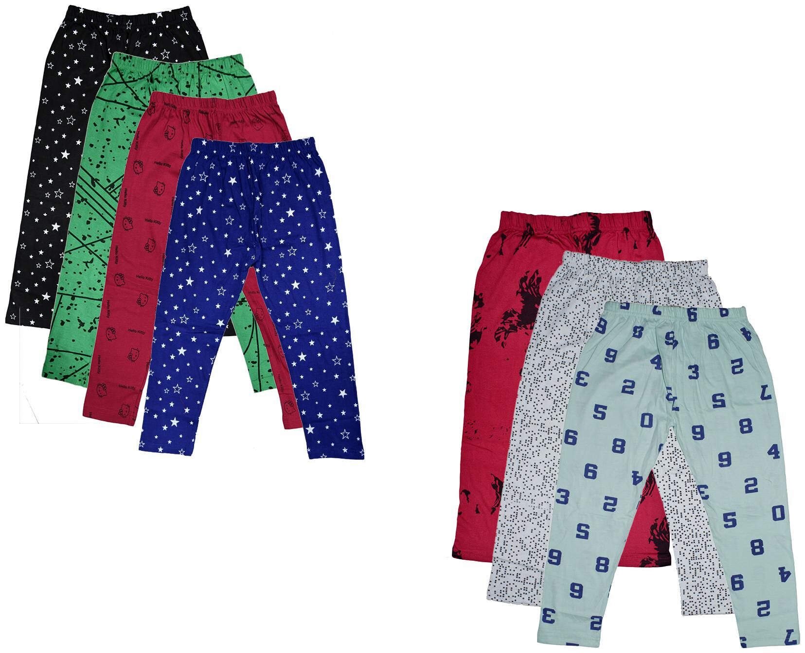 

Indiweaves Girl Cotton Printed Capri - Multi