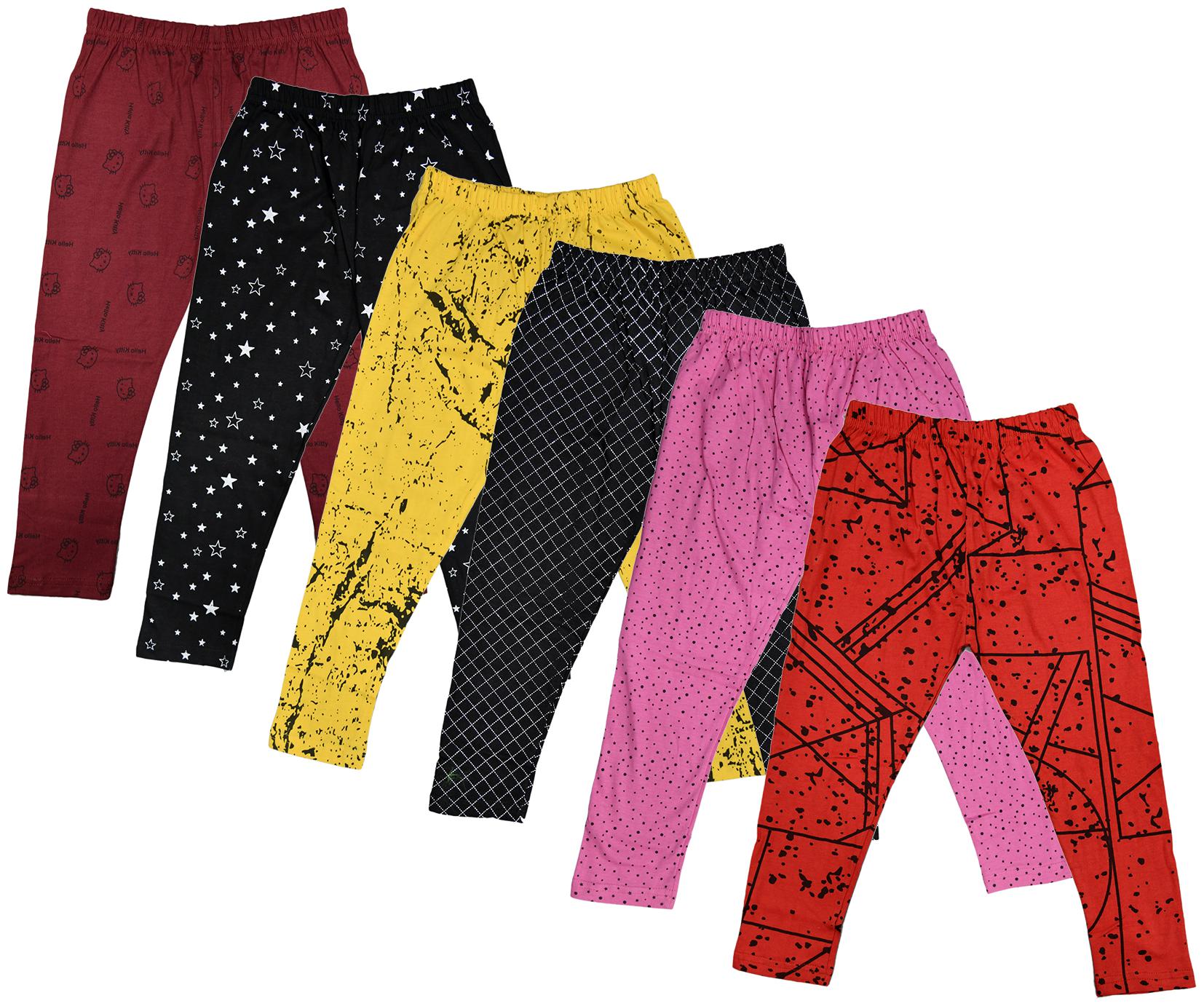 

Indiweaves Girl Cotton Printed Capri - Multi
