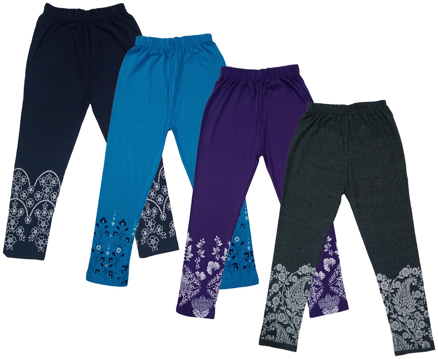 

Indiweaves Girl Cotton Printed Capri - Multi