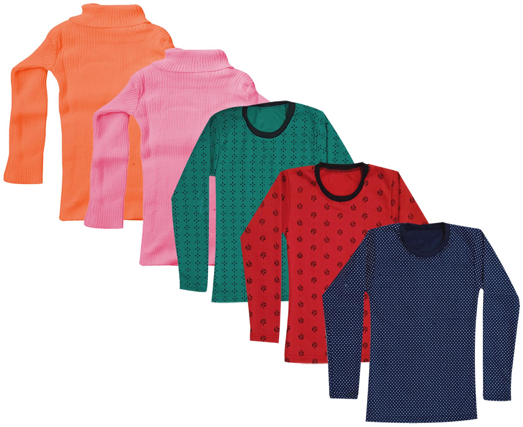 

Indiweaves Girl Wool Printed T shirt - Multi