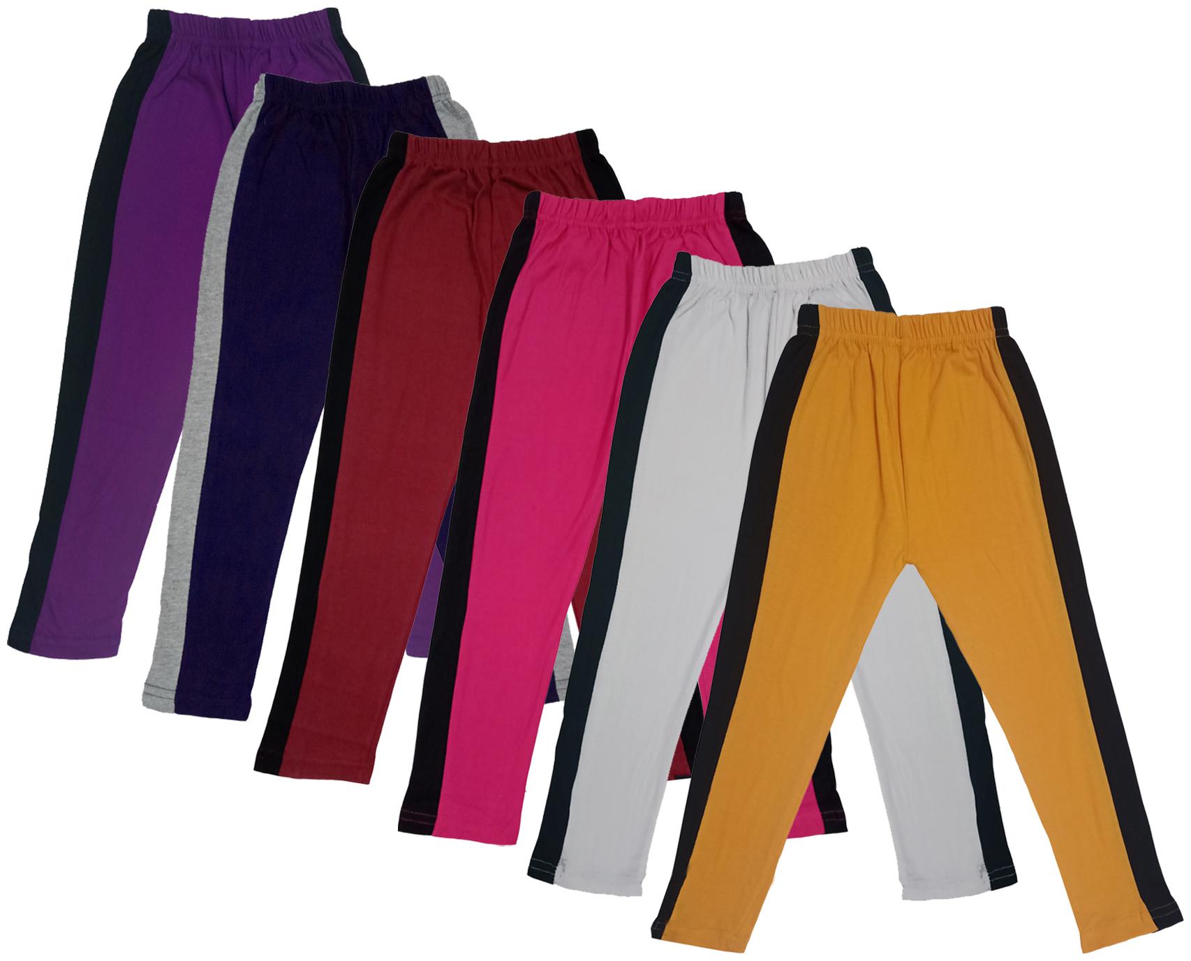 

Indiweaves Girl Cotton Solid Capri - Multi