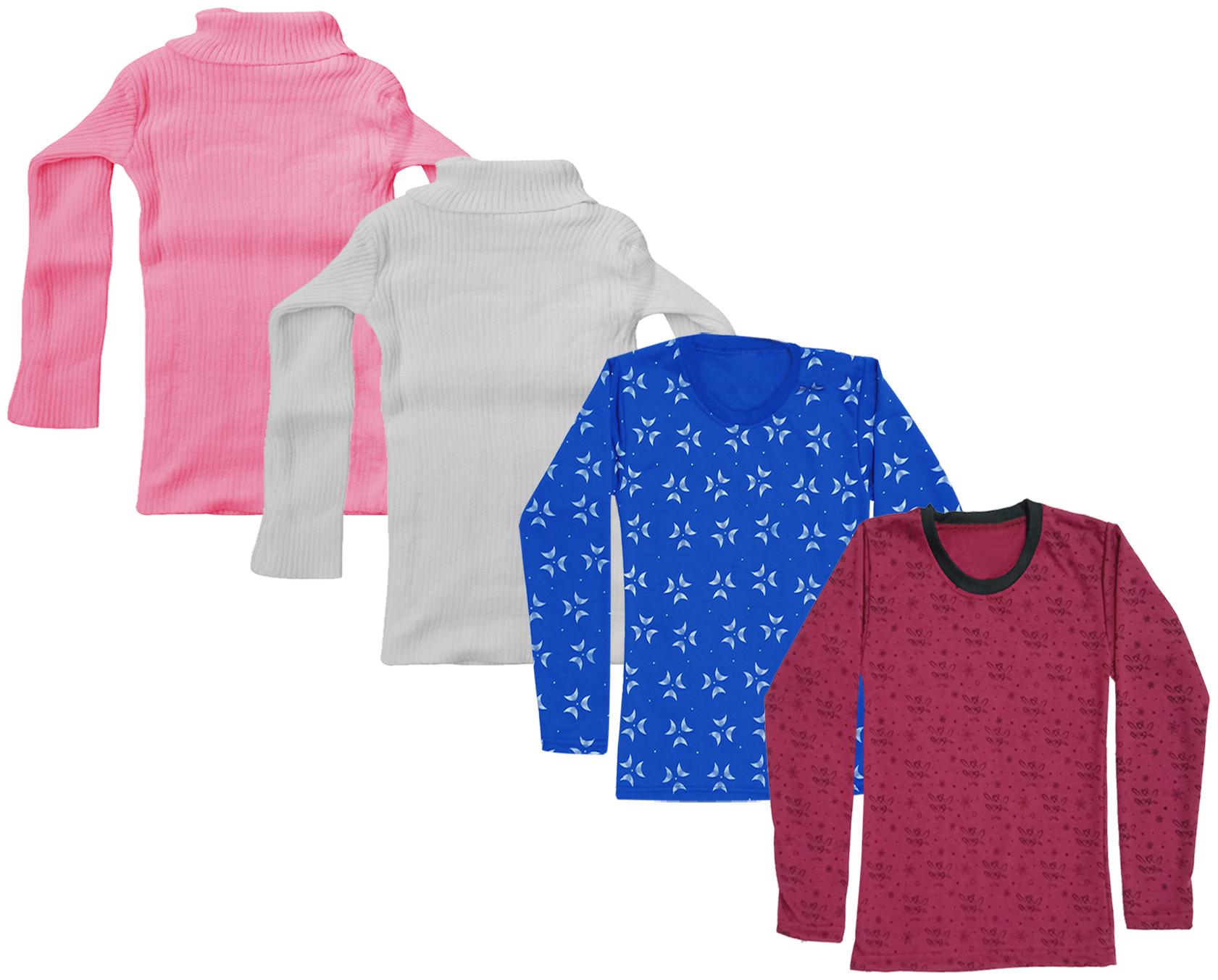 

Indiweaves Girl Wool Printed T shirt - Multi