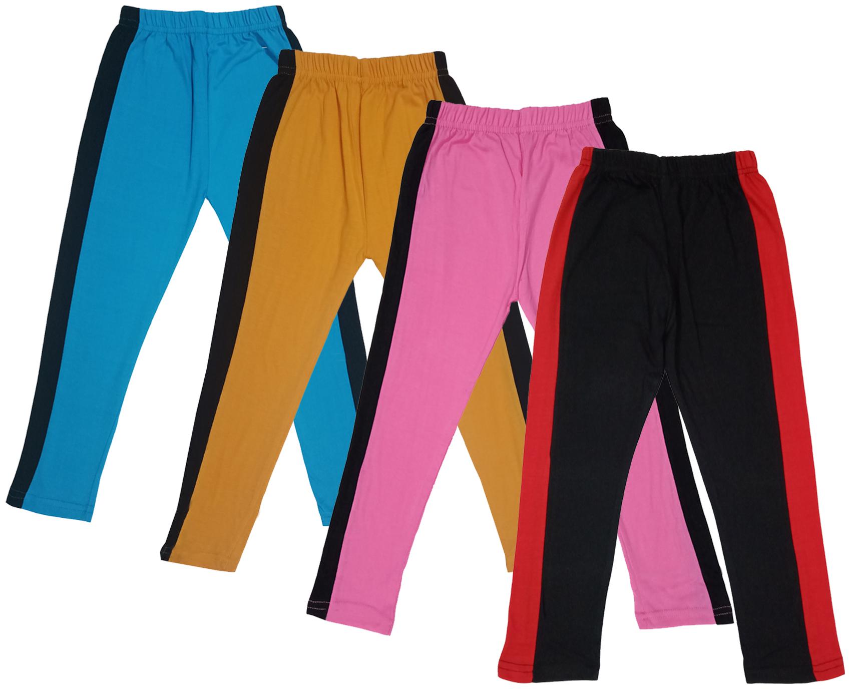 

Indiweaves Girl Cotton Solid Capri - Multi