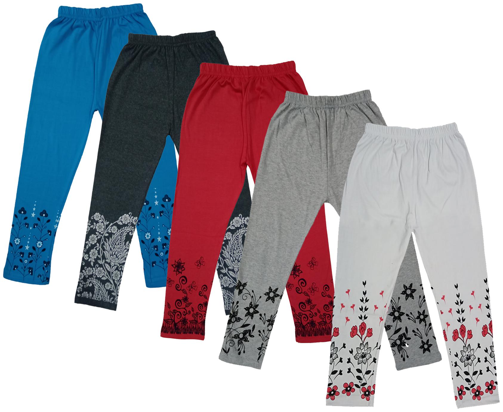 

Indiweaves Girl Cotton Printed Capri - Multi