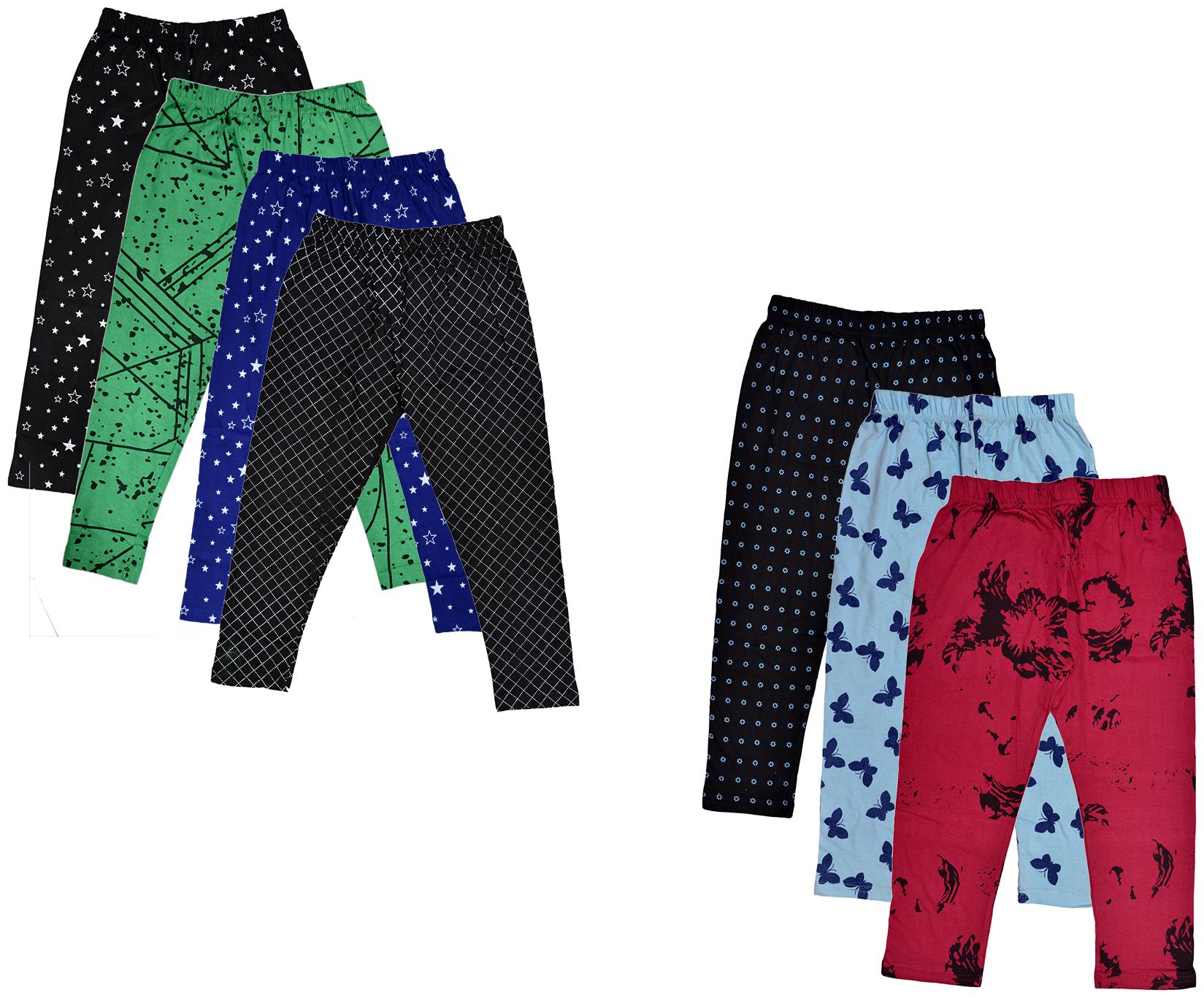 

Indiweaves Girl Cotton Printed Capri - Multi
