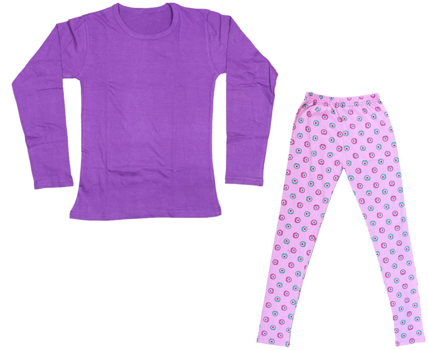 

Indiweaves Girl Cotton Solid T shirt - Multi