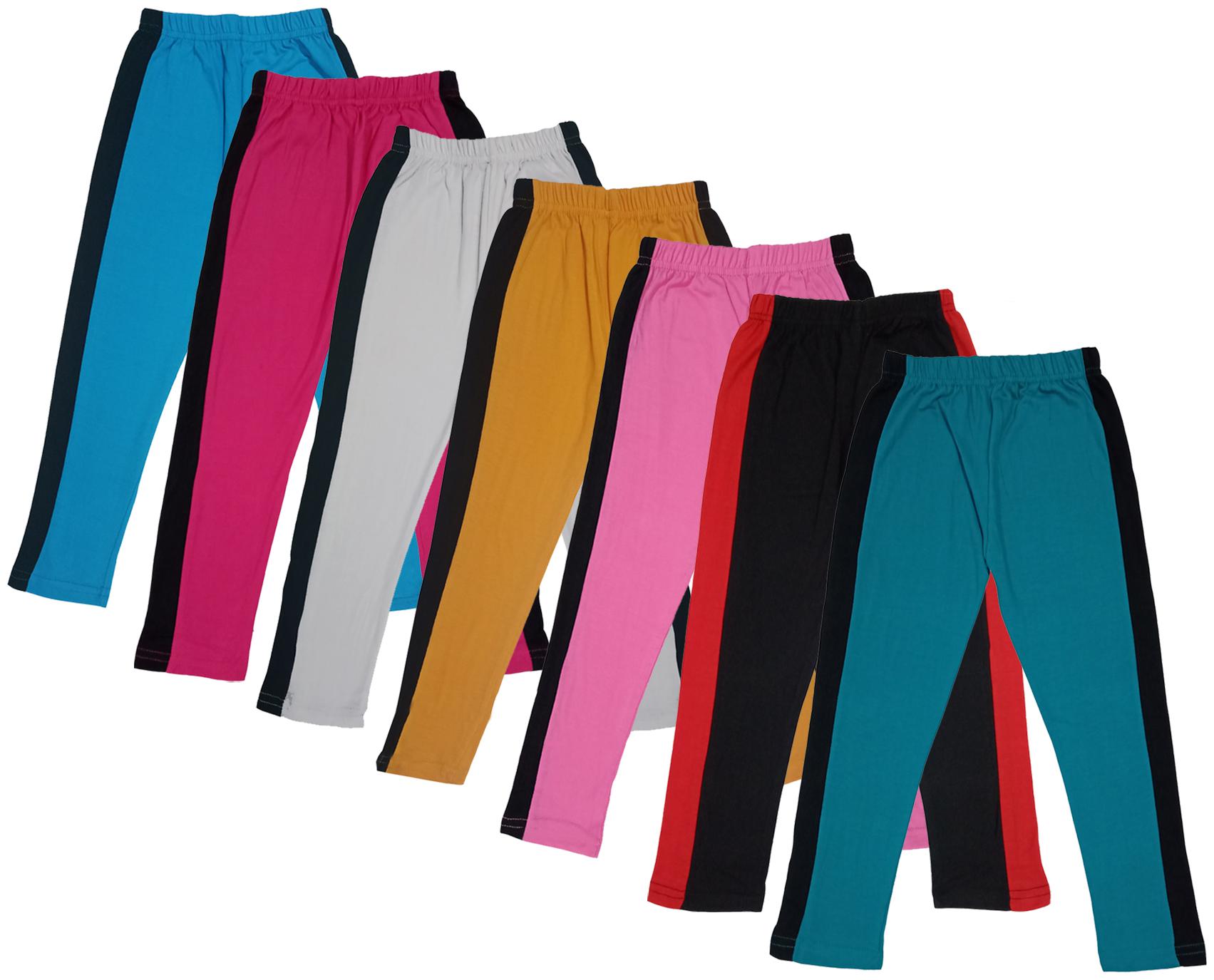 

Indiweaves Girl Cotton Solid Capri - Multi