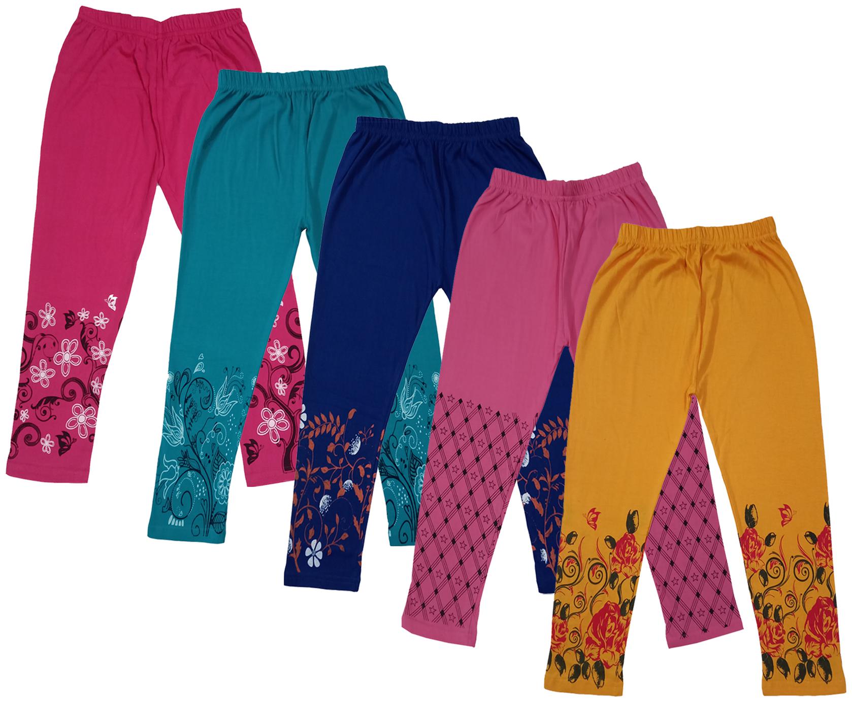 

Indiweaves Girl Cotton Printed Capri - Multi