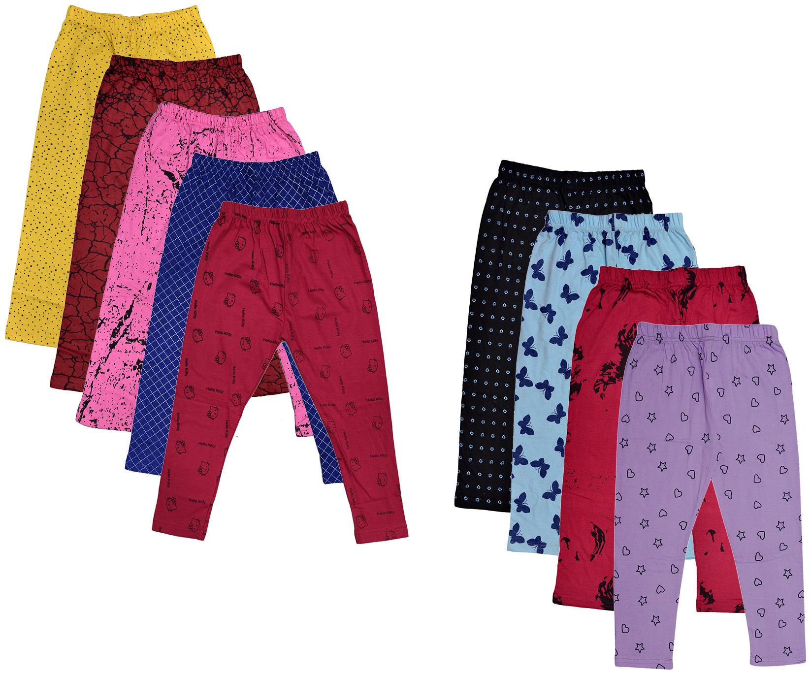 

Indiweaves Girl Cotton Printed Capri - Multi