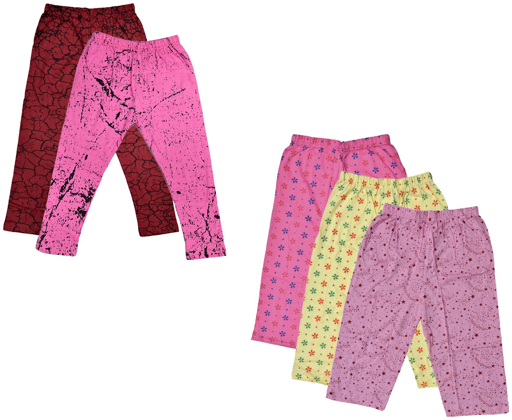 

Indiweaves Girl Cotton Printed Capri - Multi