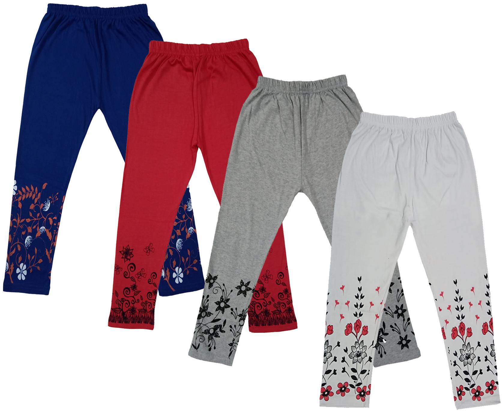 

Indiweaves Girl Cotton Printed Capri - Multi