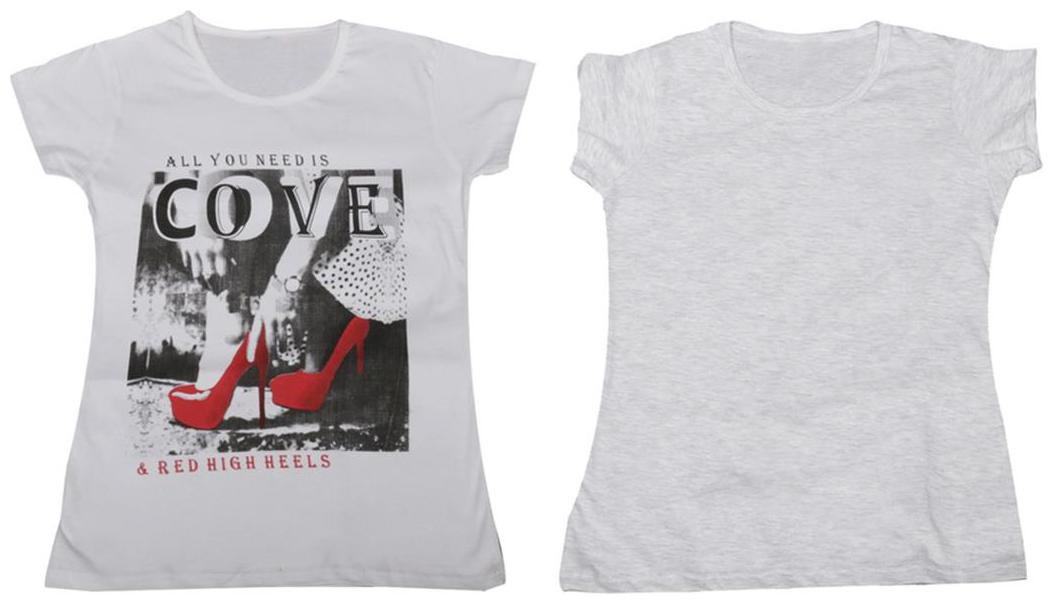 

Indiweaves Girl Cotton Solid T shirt - Grey