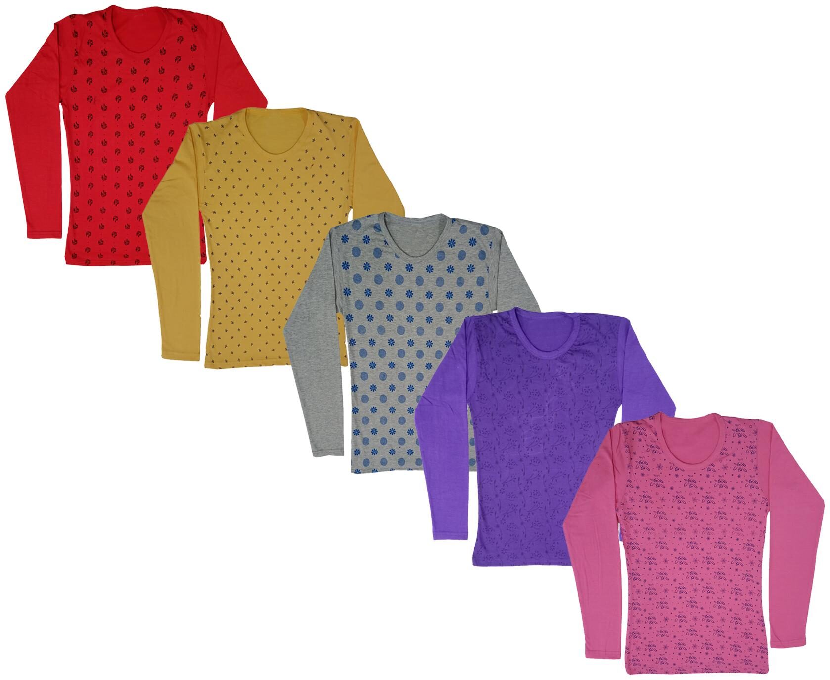 

Indiweaves Girl Cotton Printed T shirt - Multi