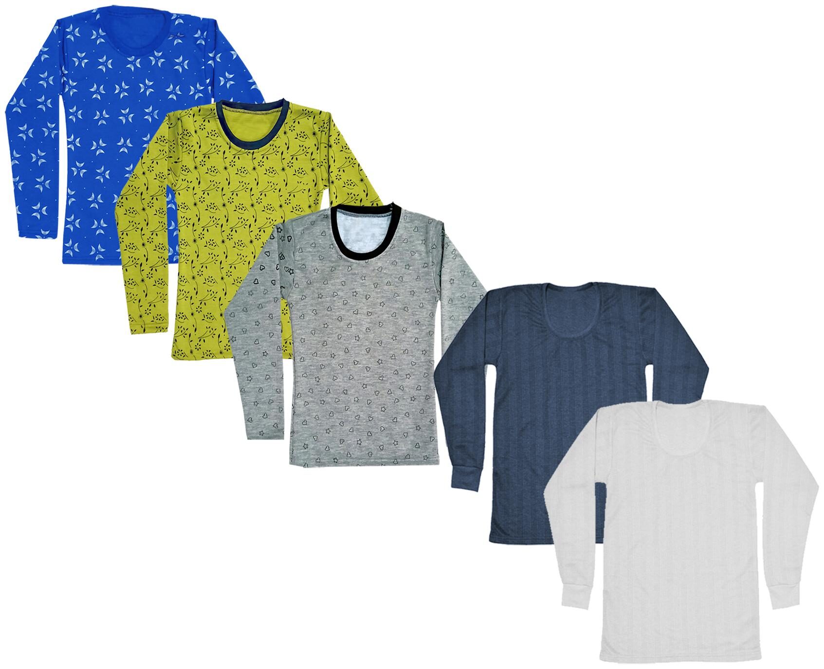 

Indiweaves Girl Wool Printed T shirt - Multi